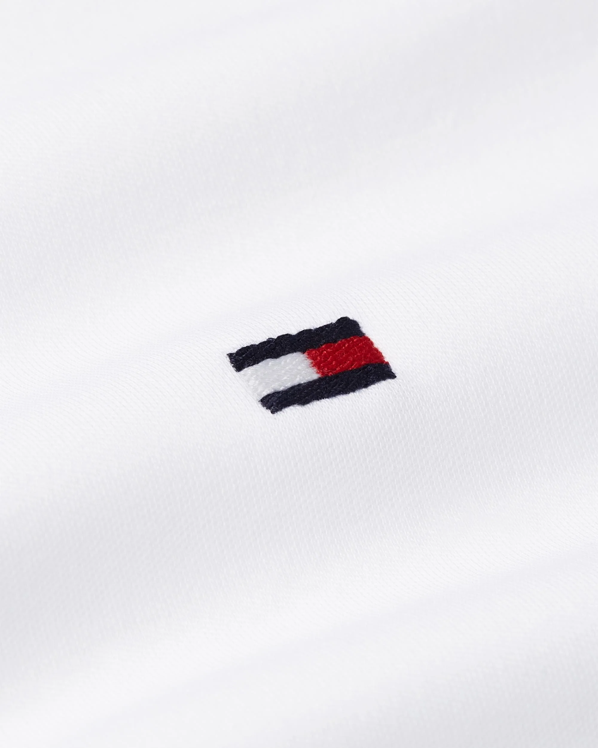 Tommy Hilfiger Liquid Cotton Essential Mens Polo - White - Image 5