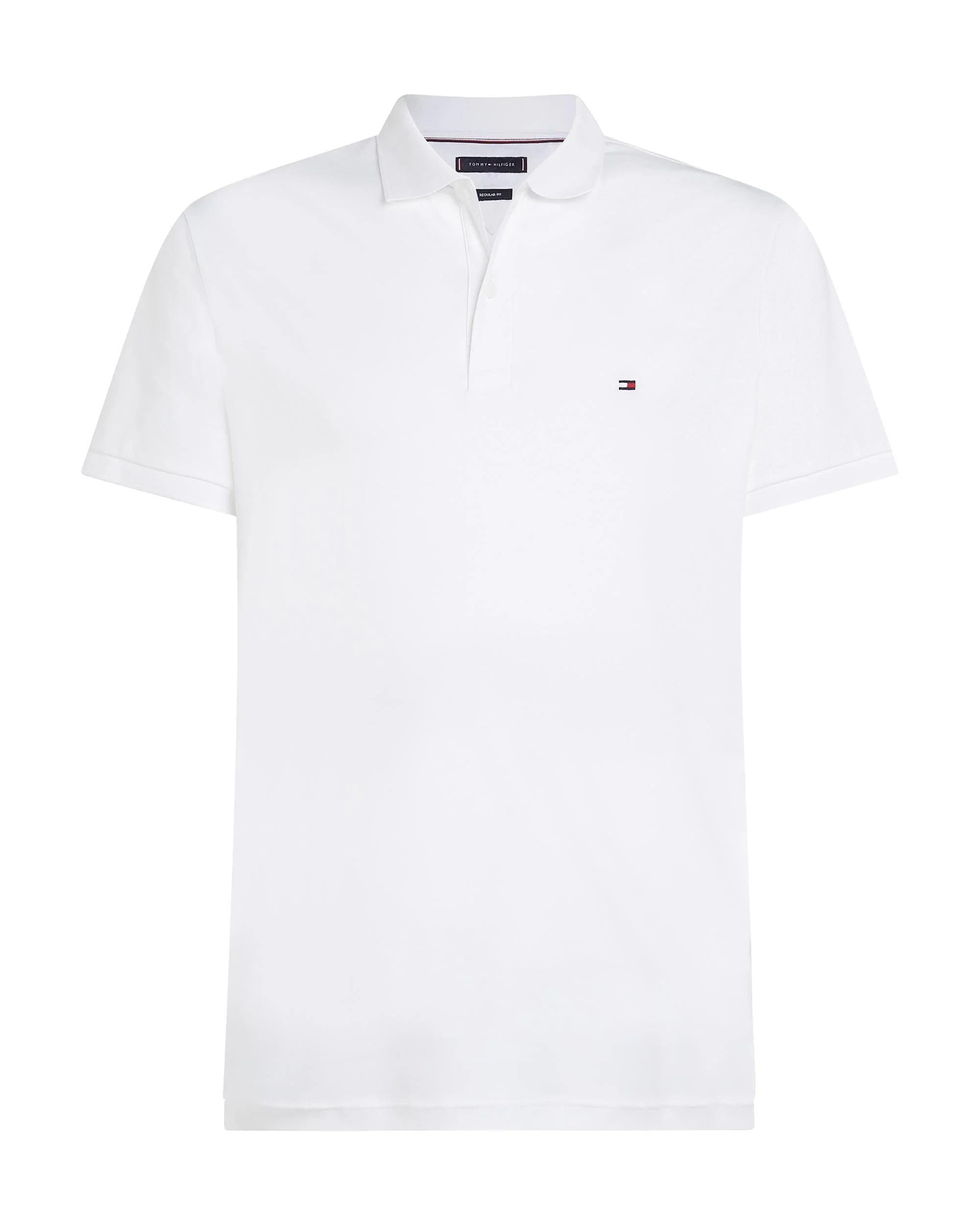 Tommy Hilfiger Liquid Cotton Essential Mens Polo - White - Image 6