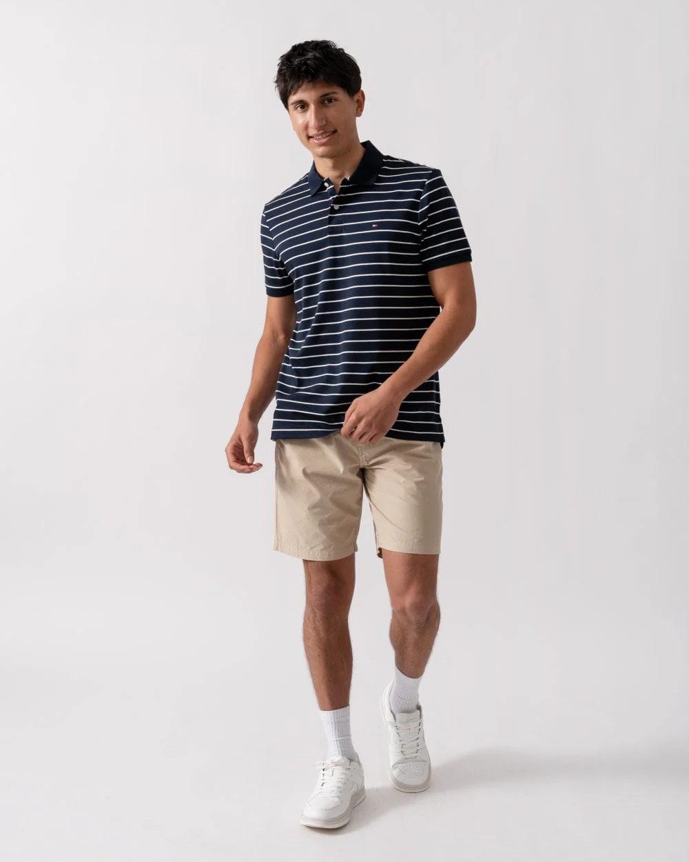 Tommy Hilfiger Liquid Cotton Regular Fit Mens Polo - Image 3