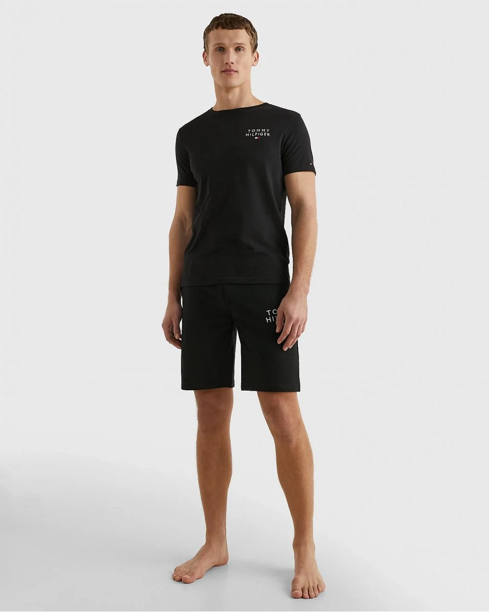 Tommy Hilfiger Logo Mens Lounge T-Shirt - Image 3