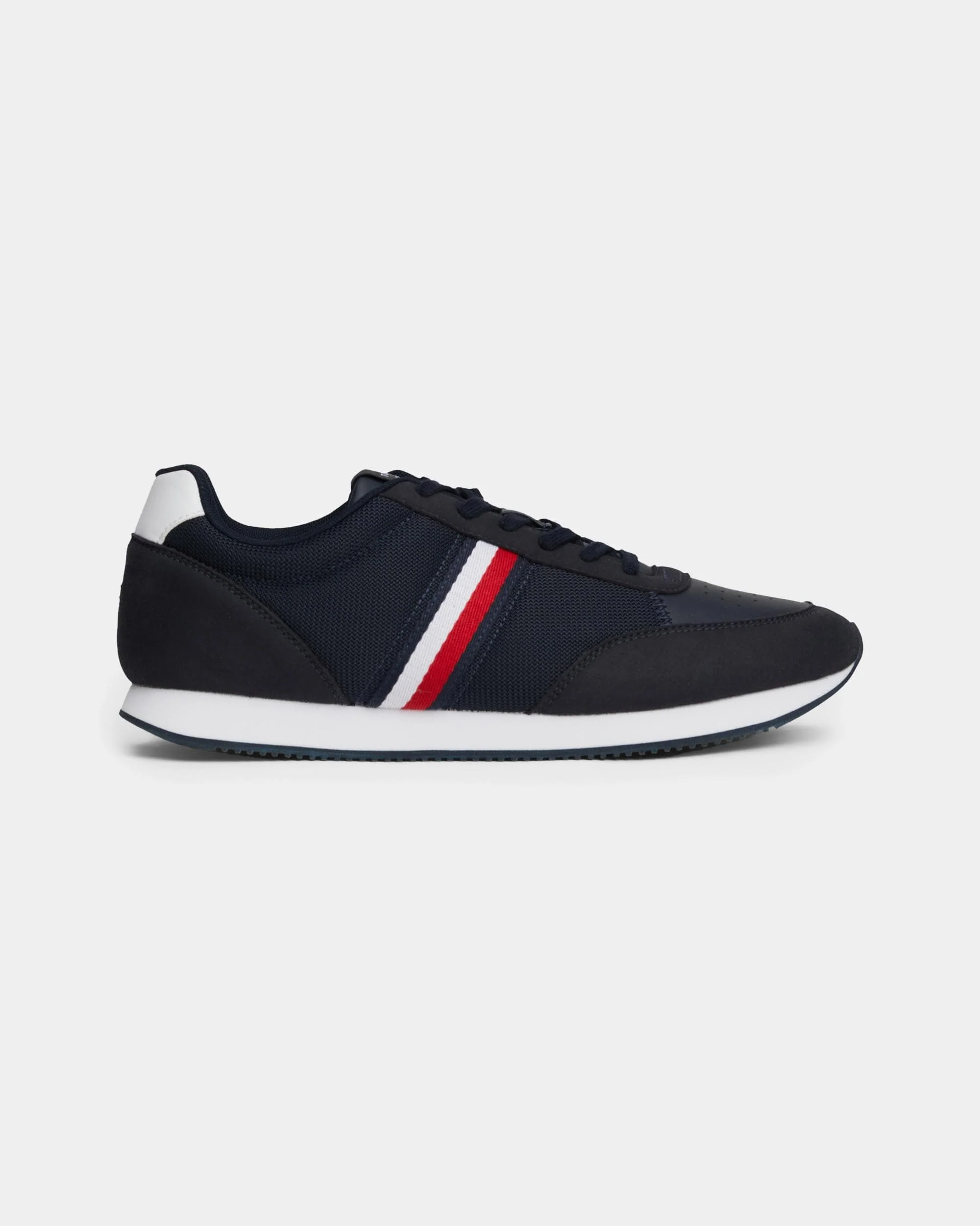 Tommy Hilfiger Low-Top Runner Mix Mens Trainers - Image 6