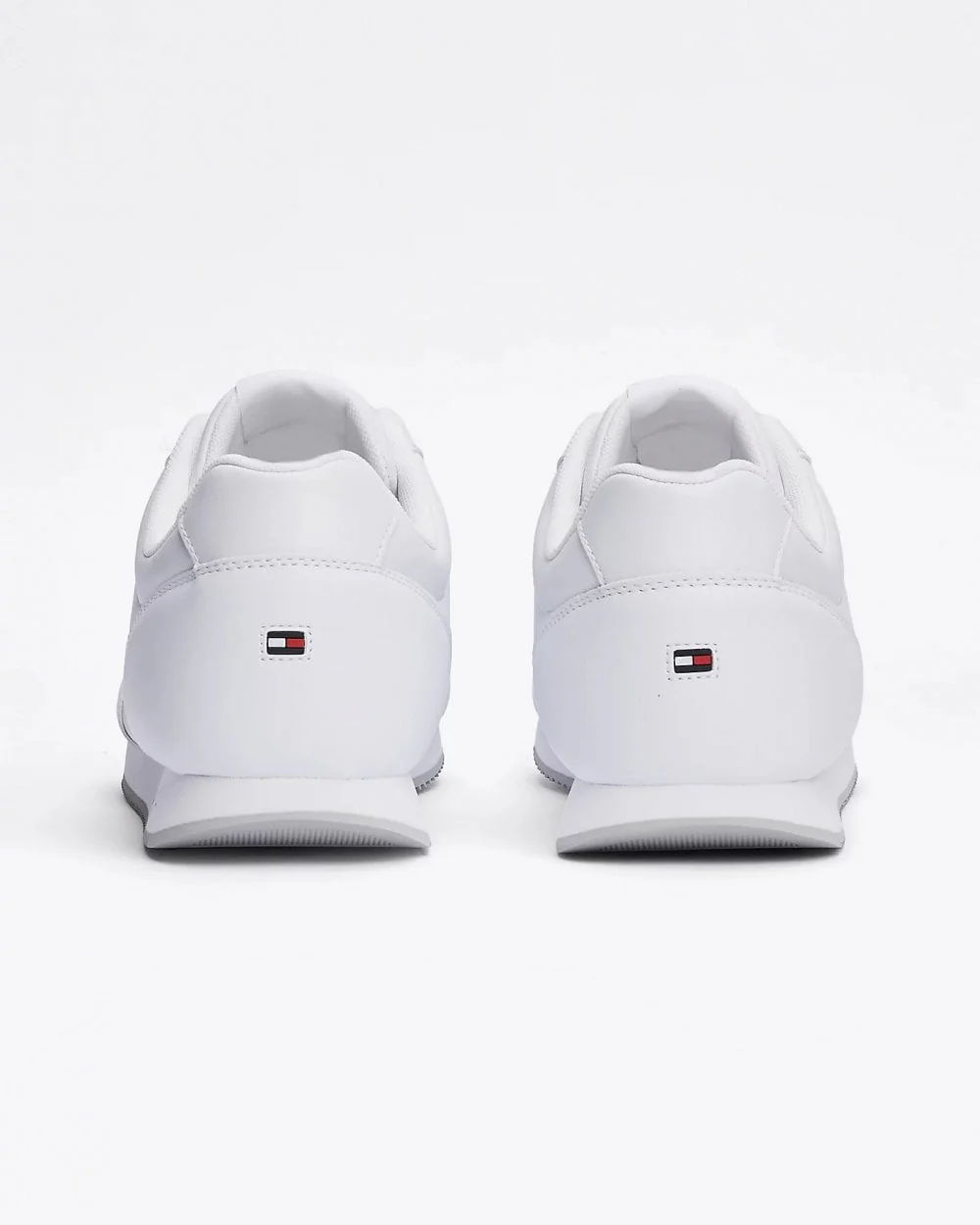 Tommy Hilfiger Low-Top Runner PU Mix Mens Trainers - Image 4