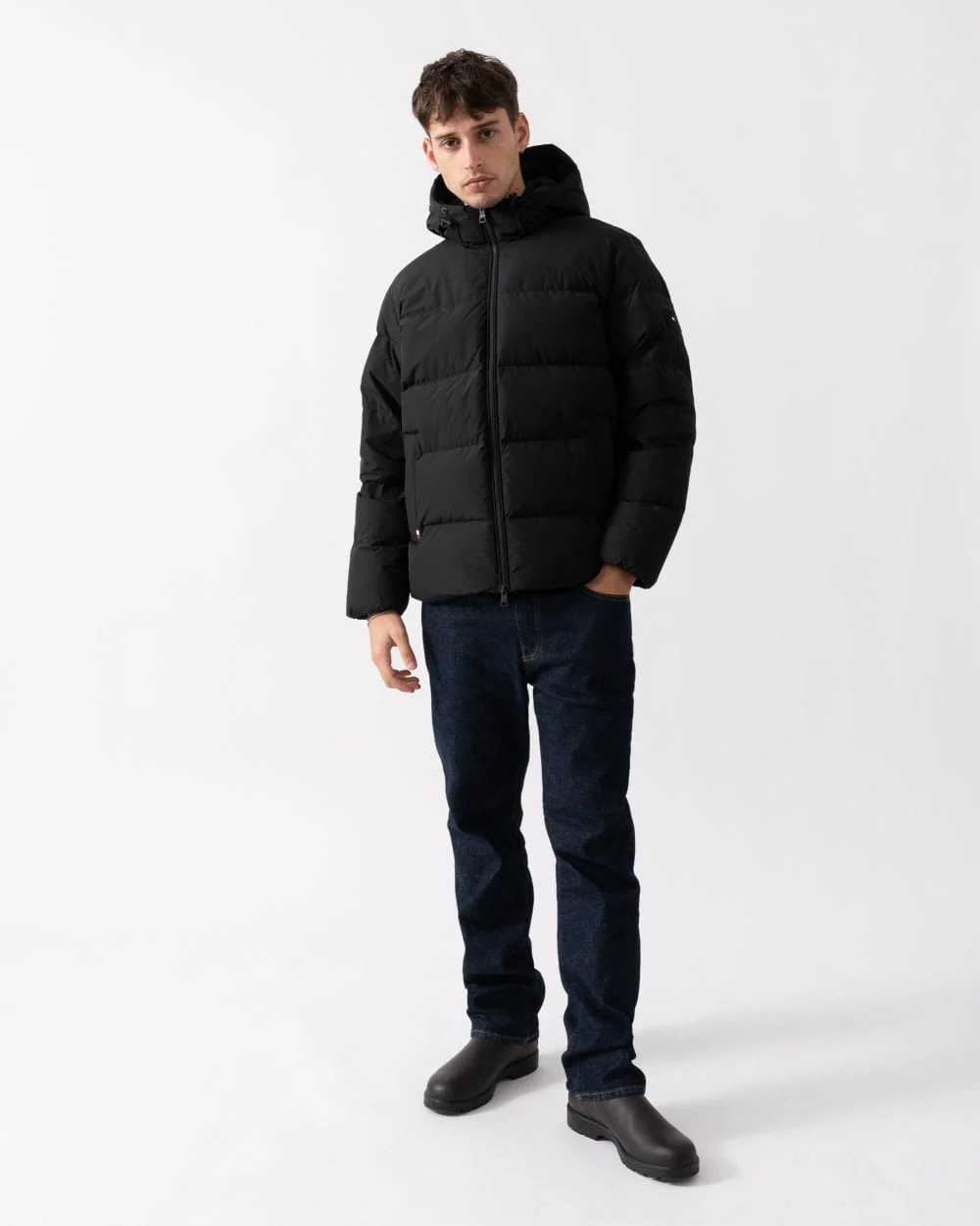 Tommy Hilfiger Mens Hooded Puffer Jacket - Image 3