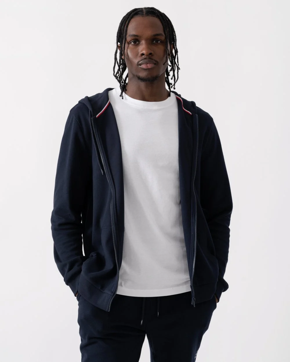 Tommy Hilfiger Mens Lounge Zip Hoodie - Image 3