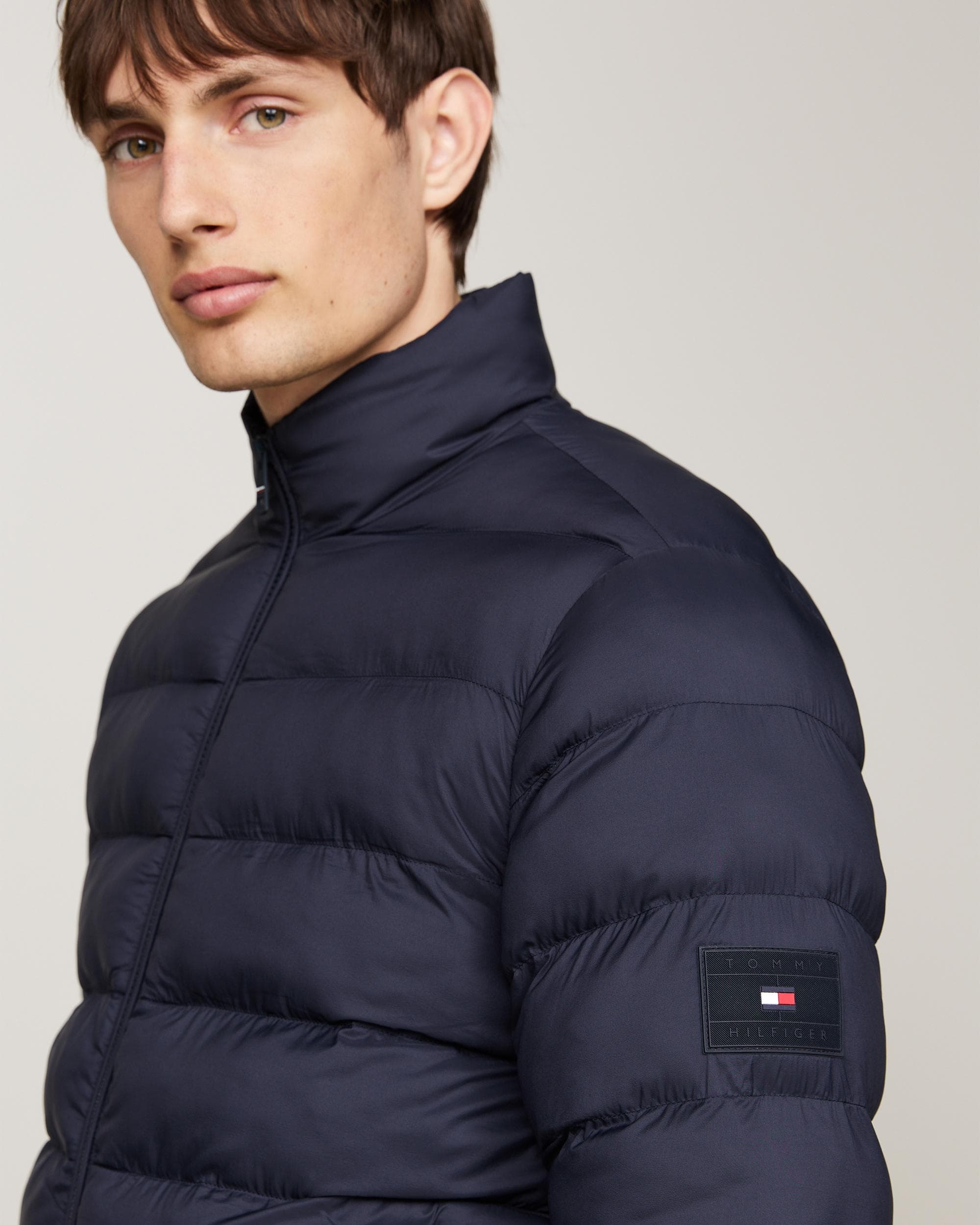 Tommy Hilfiger Mid Weight Stand Collar Mens Jacket - Image 2