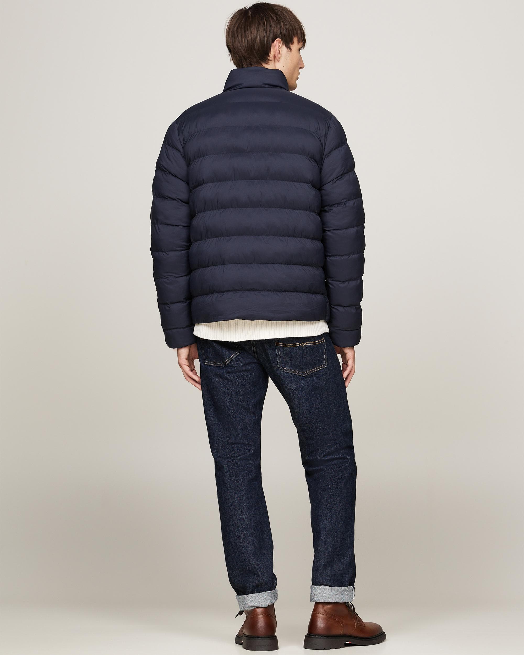 Tommy Hilfiger Mid Weight Stand Collar Mens Jacket - Image 4