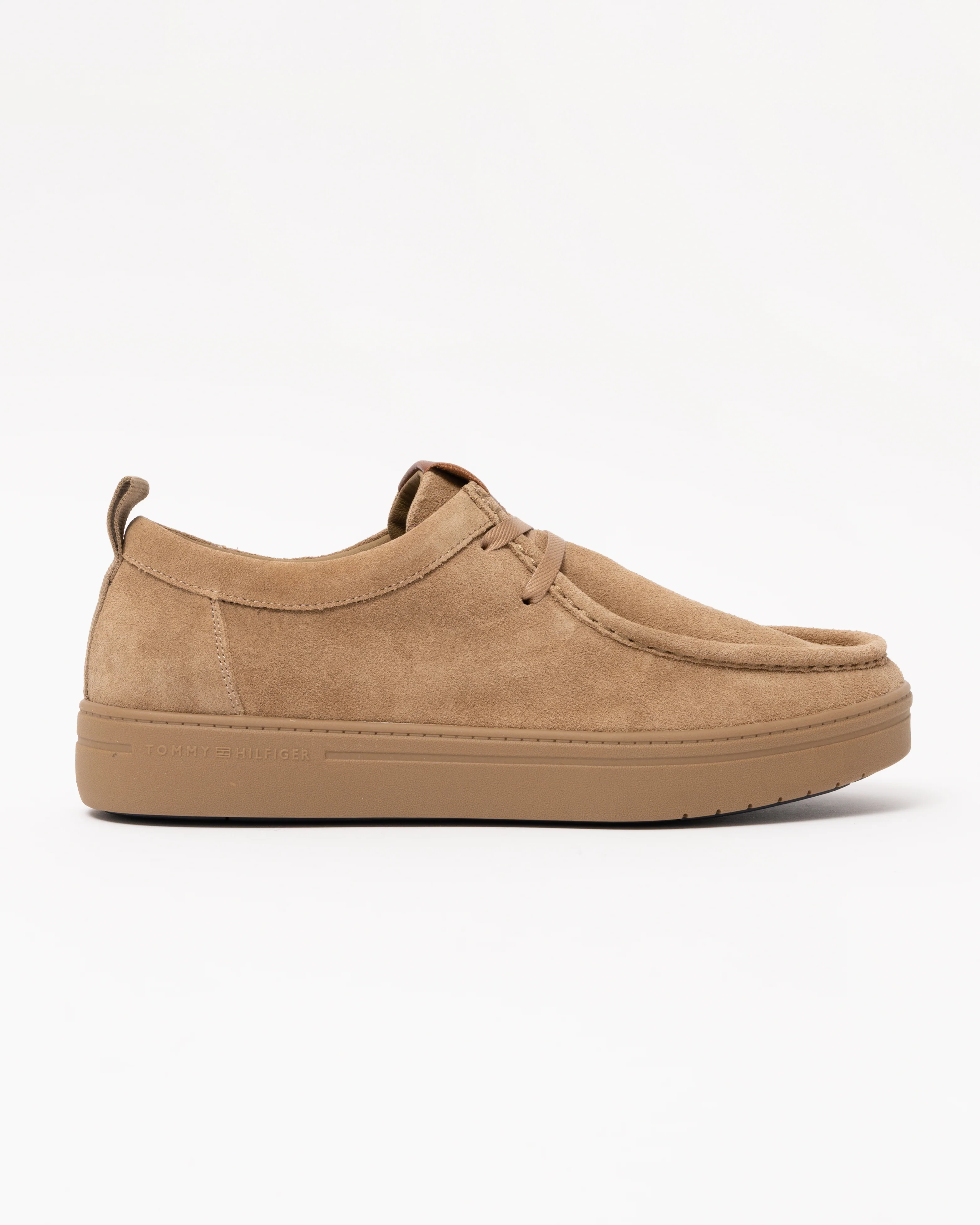 Tommy Hilfiger Modern Light Suede Moc Toe Mens Shoe - Rooted Brown - Image 5