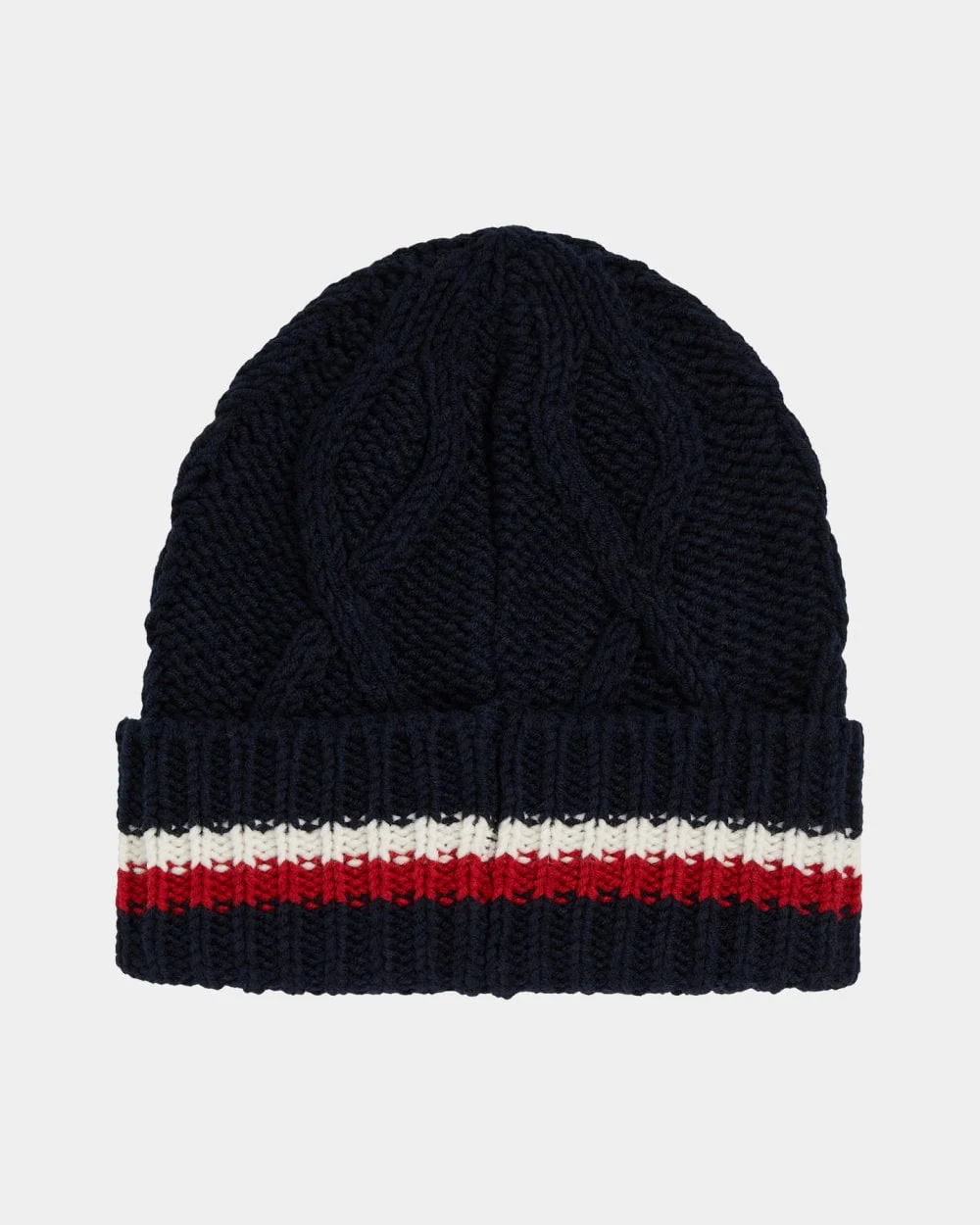 Tommy Hilfiger Monotype Chunky Knit Mens Beanie - Image 2
