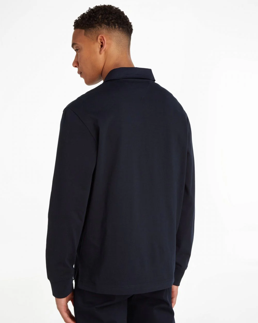 Tommy Hilfiger New Prep Rugby Long Sleeve Mens Polo - Image 4