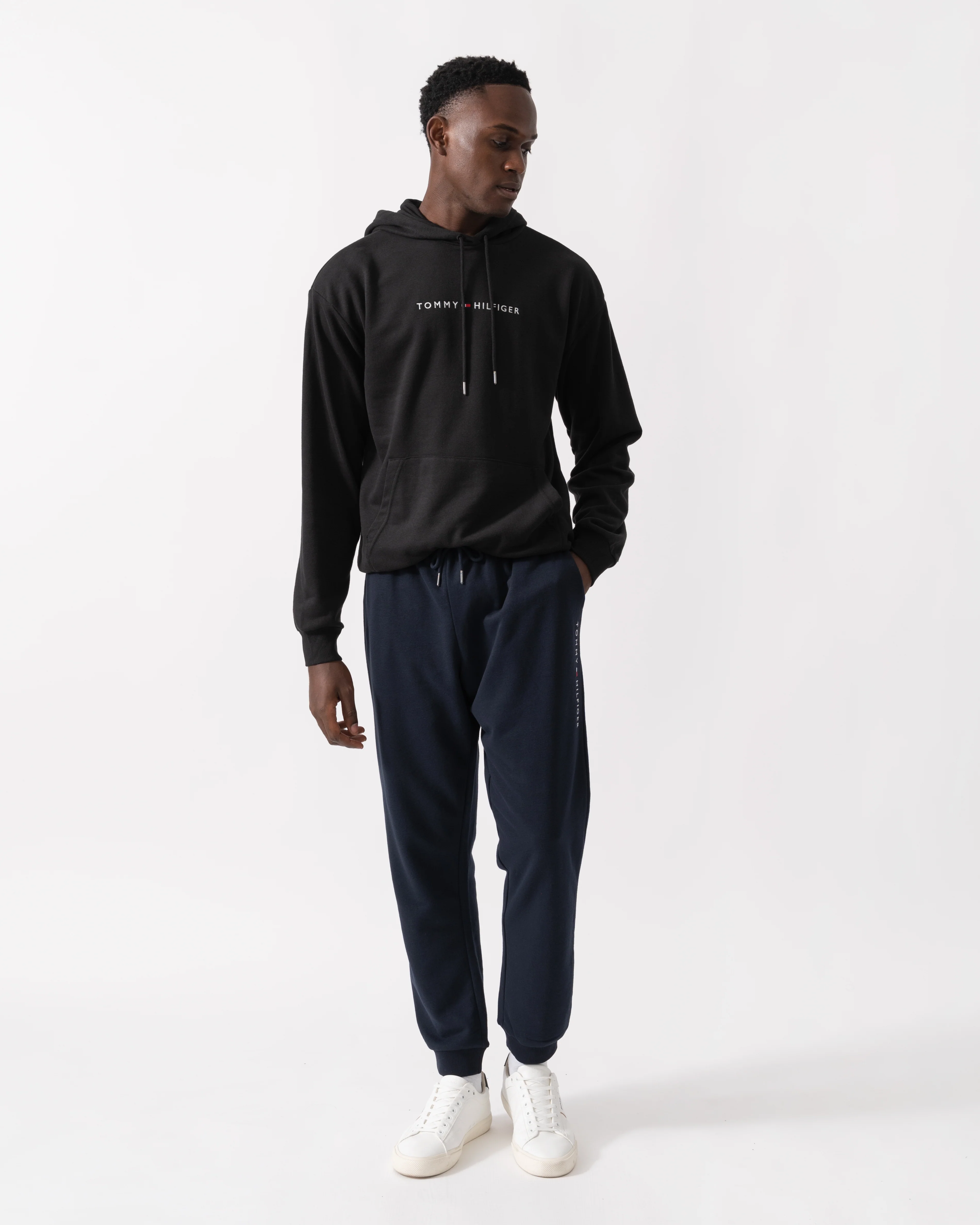 Tommy Hilfiger OH Mens Hoodie - Black - Image 2