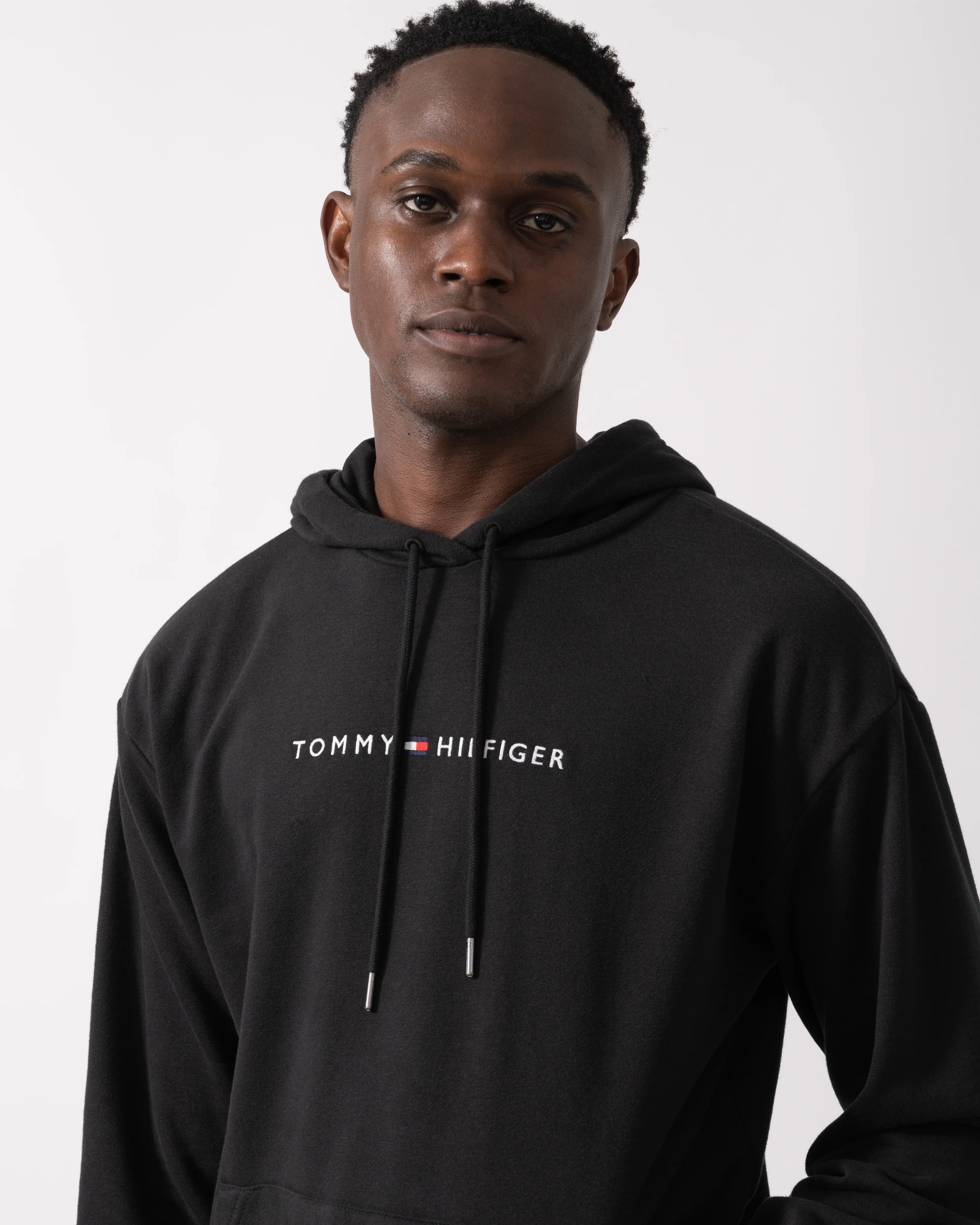 Tommy Hilfiger OH Mens Hoodie - Black - Image 3