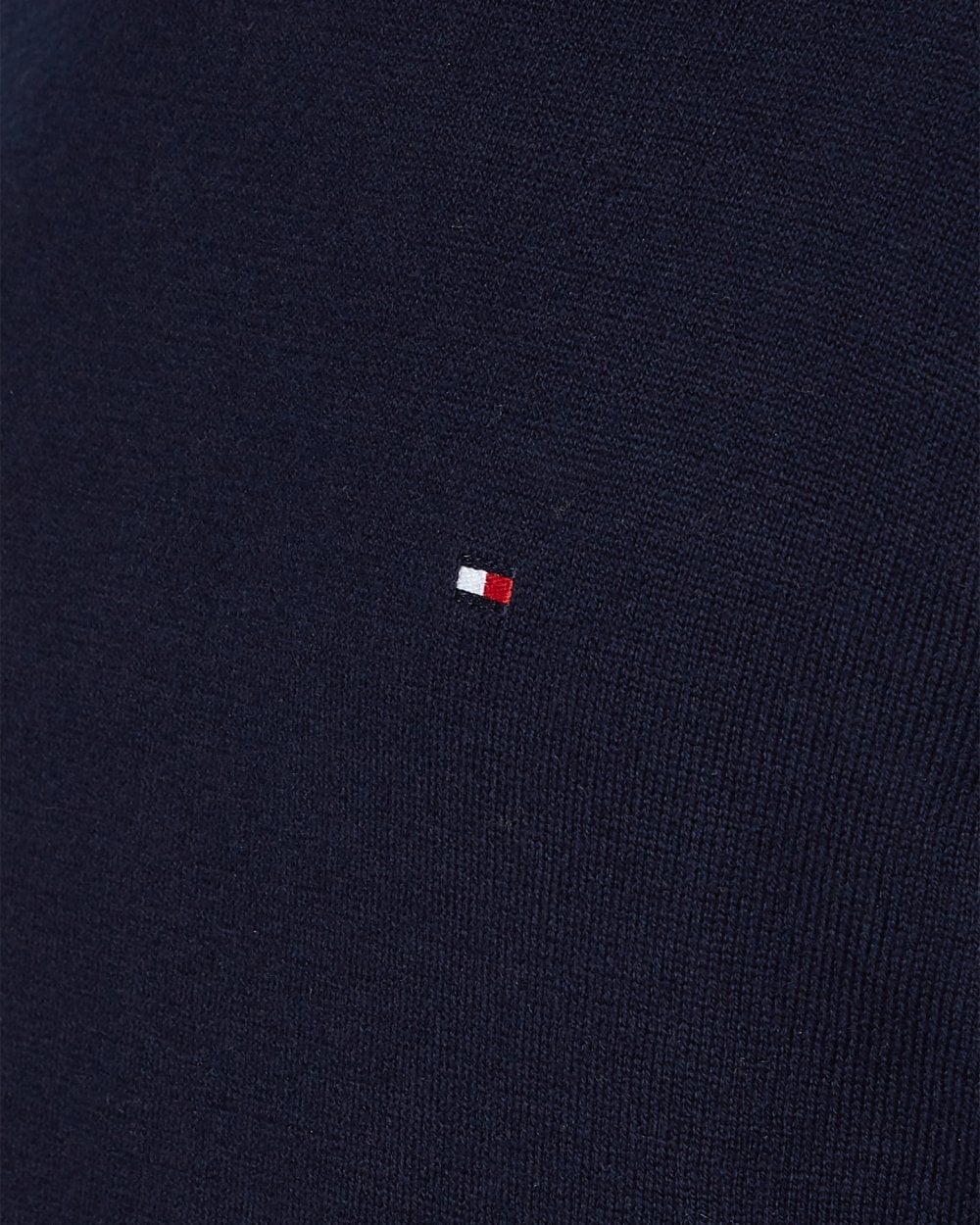 Tommy Hilfiger Organic Cotton Cashmere Mens Crew Sweater - Desert Sky - Image 4