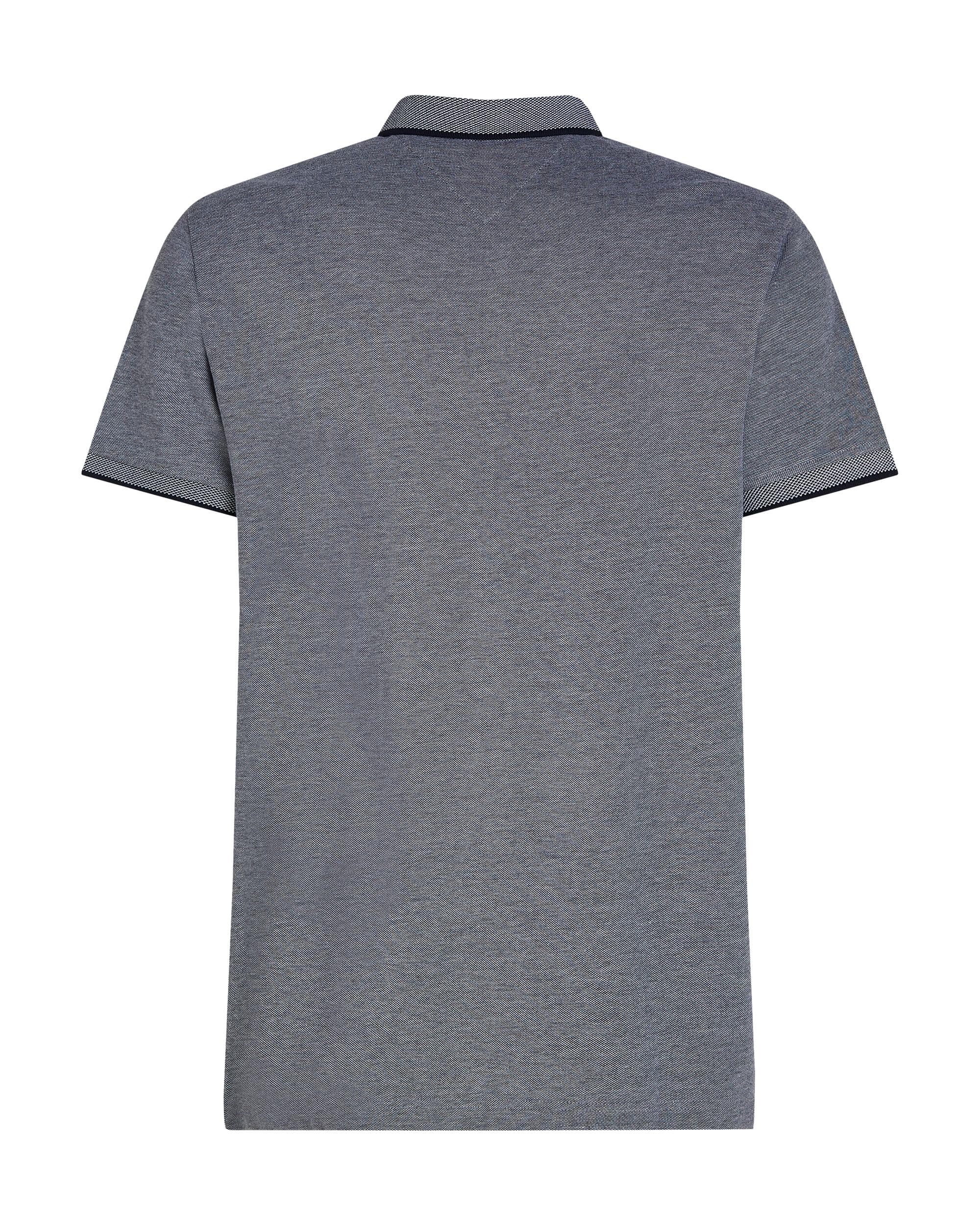 Tommy Hilfiger Oxford Two Tone Tipped Mens Polo - Image 6