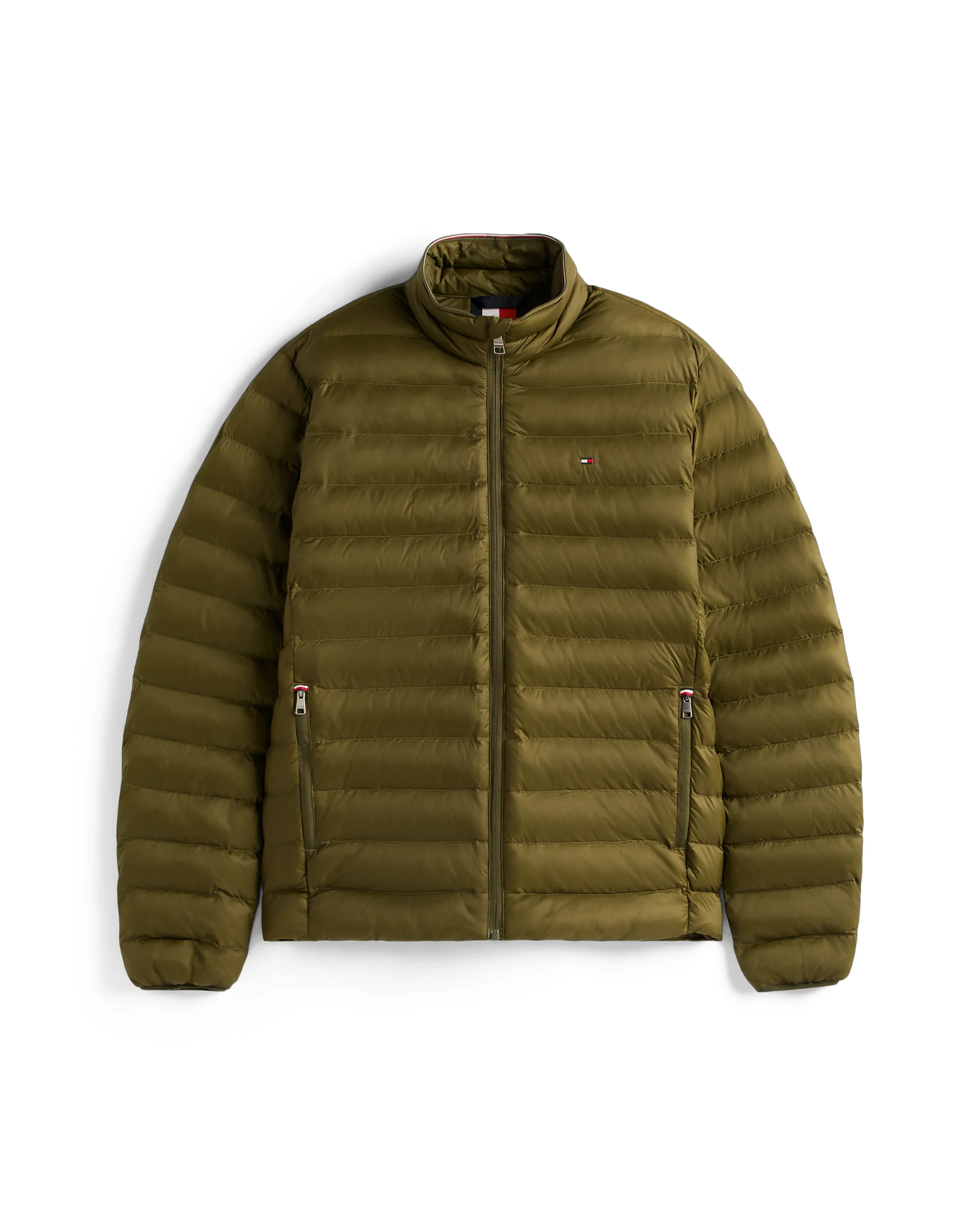 Tommy Hilfiger Packable Recycled Mens Water Repellent Jacket - Huntsman Green - Image 5