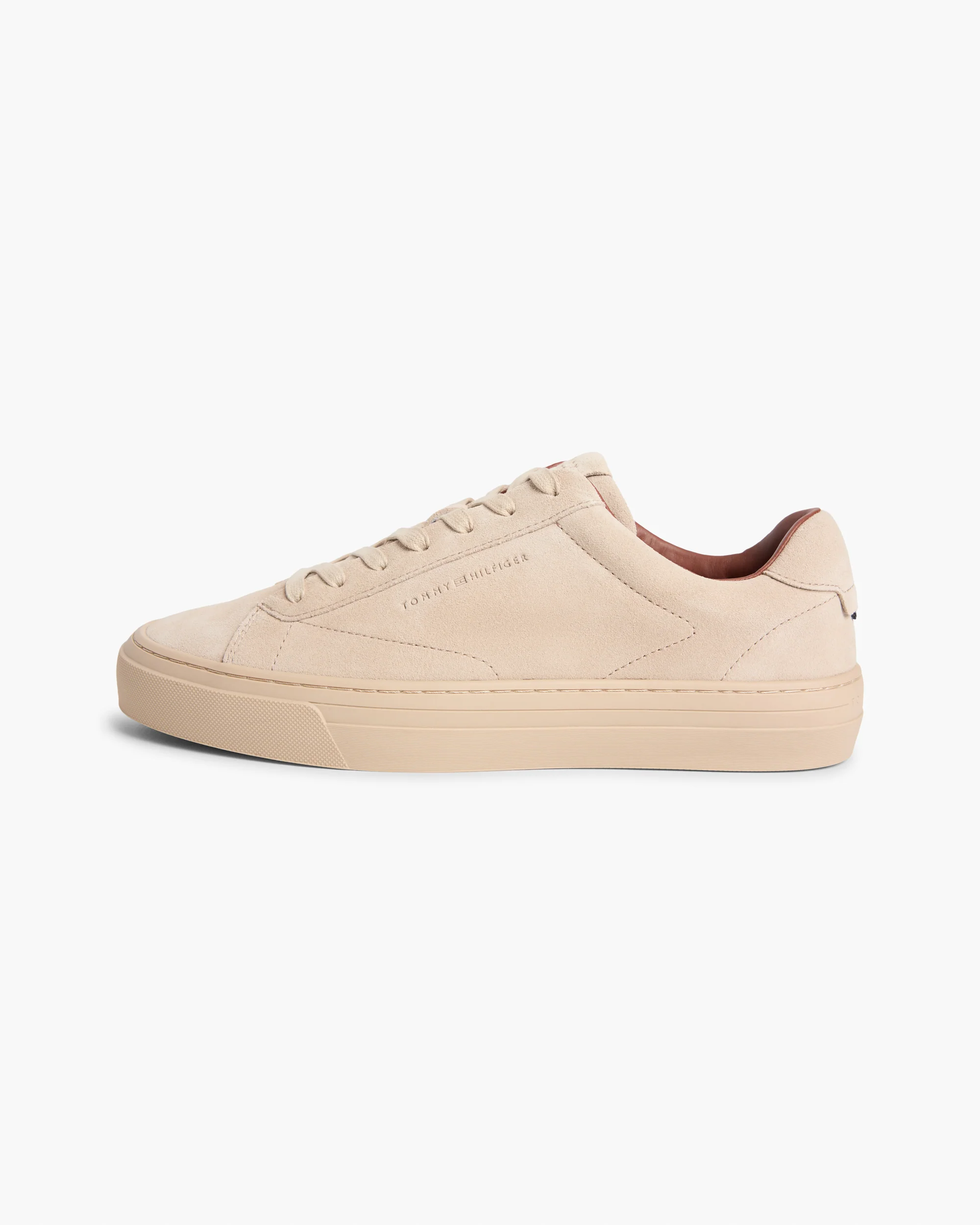 Tommy Hilfiger Park Premium Suede Mens Trainers - Sandalwood - Image 6