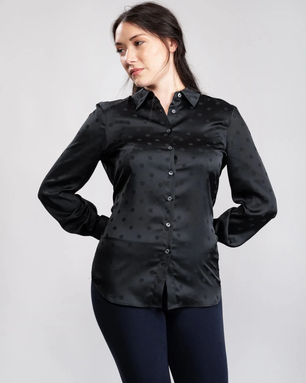 Tommy Hilfiger Polka Dot Blouse - Image 4