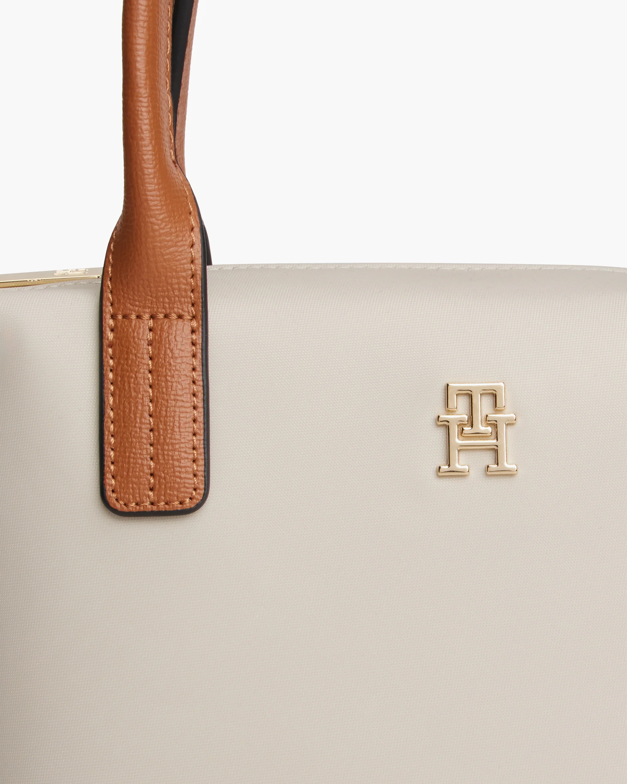 Tommy Hilfiger Popette Womens Mini Tote Bag - Soft Cream - Image 3
