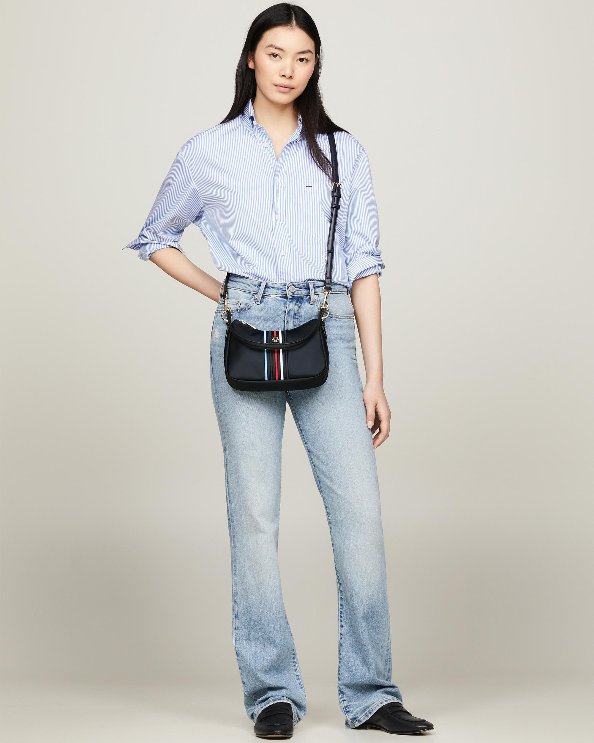 Tommy Hilfiger Poppy Corporate Womens Shoulder Bag - Image 5