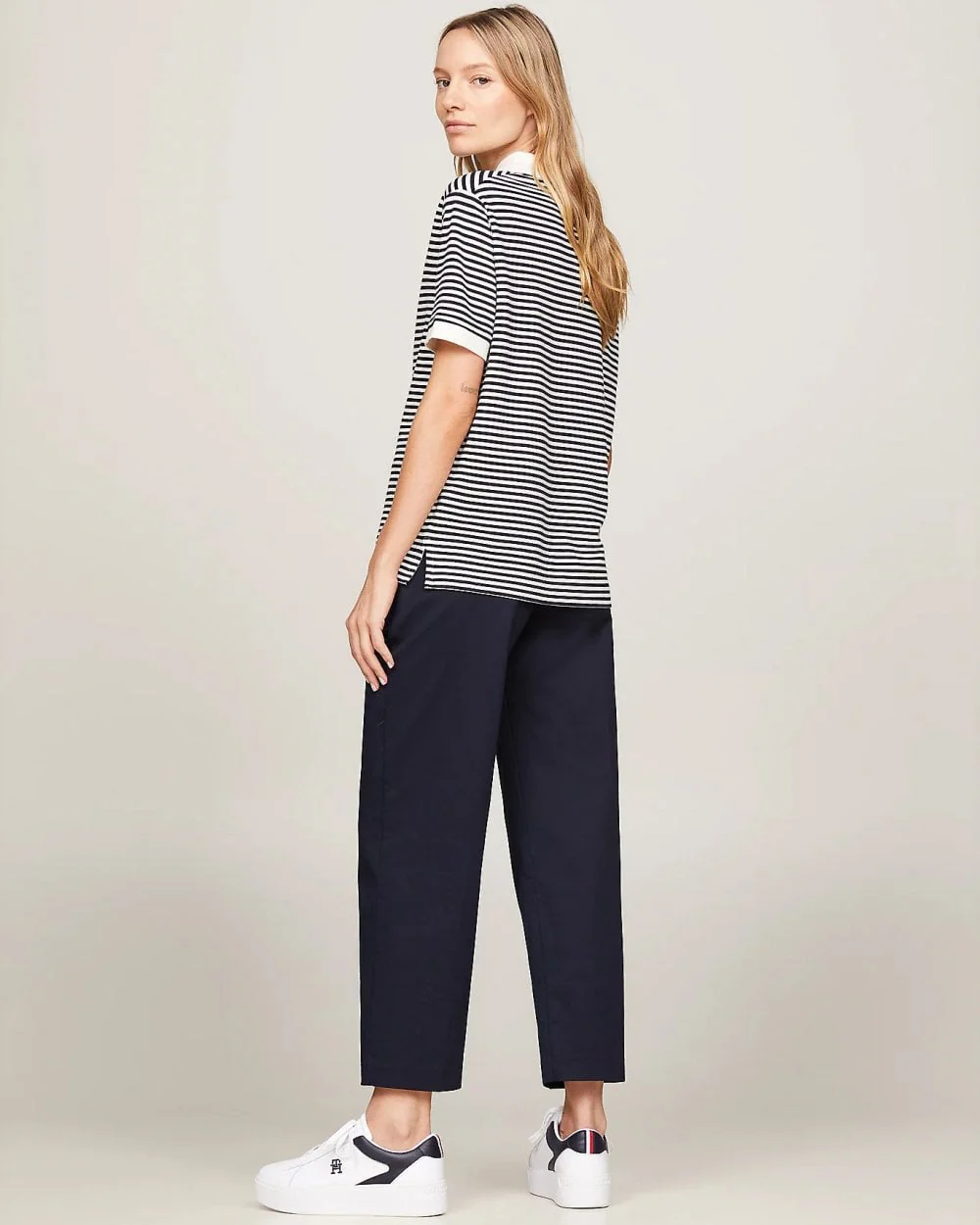 Tommy Hilfiger Relax Open Placket Lyocell Womens Polo - Image 4