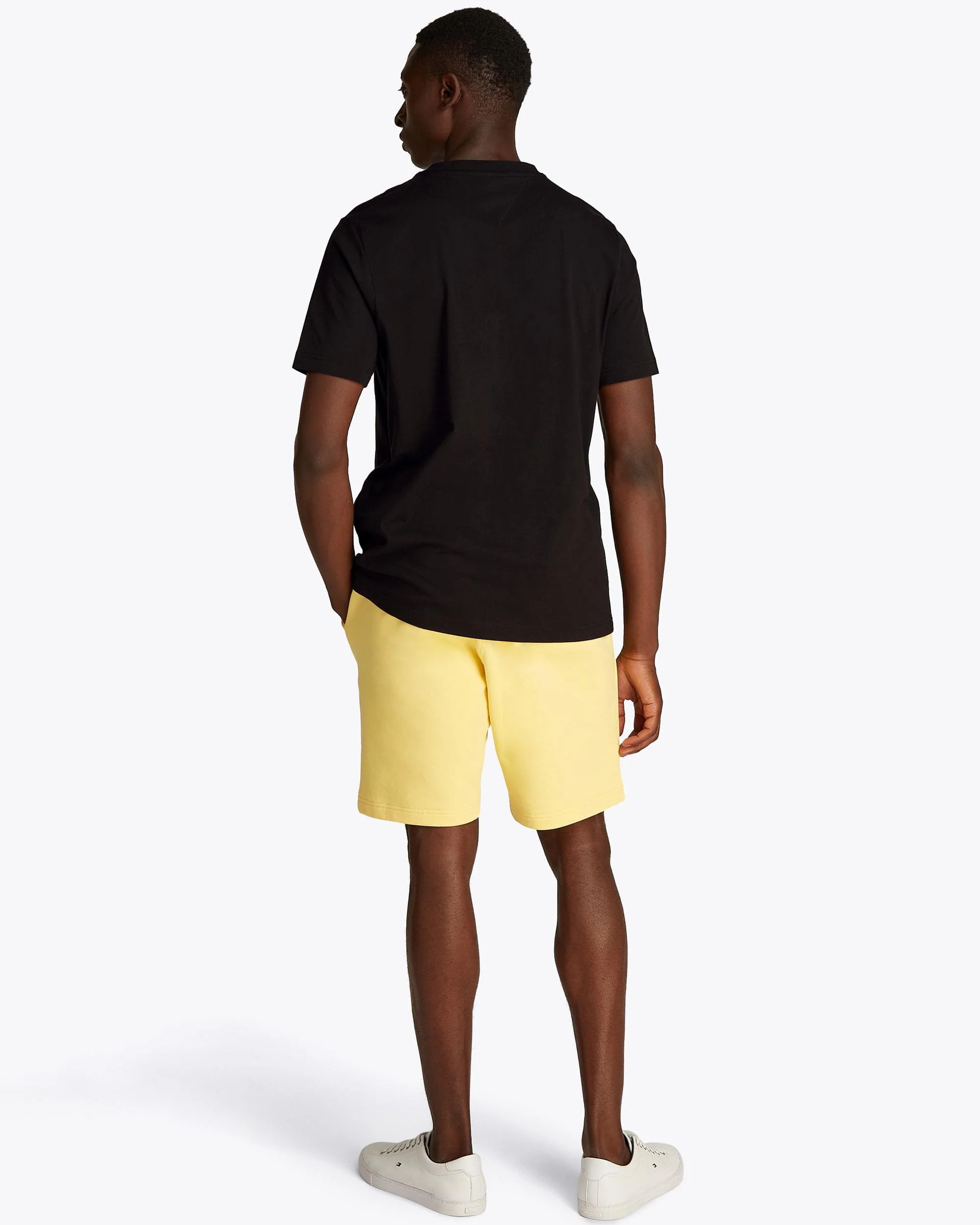 Tommy Hilfiger Stack Mens T Shirt - Black - Image 3