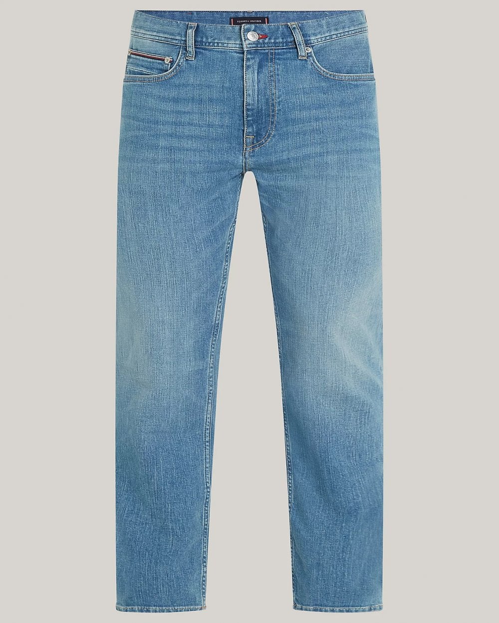 Tommy Hilfiger Straight Denton Mens Jeans - Image 5
