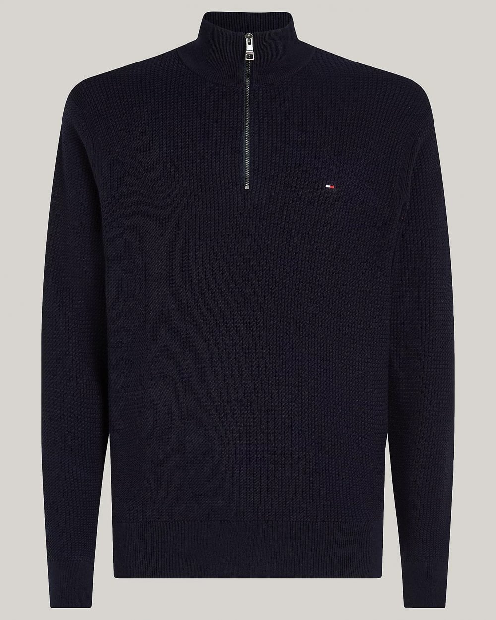 Tommy Hilfiger Structure Mens Half Zip Mock Sweatshirt - Image 5
