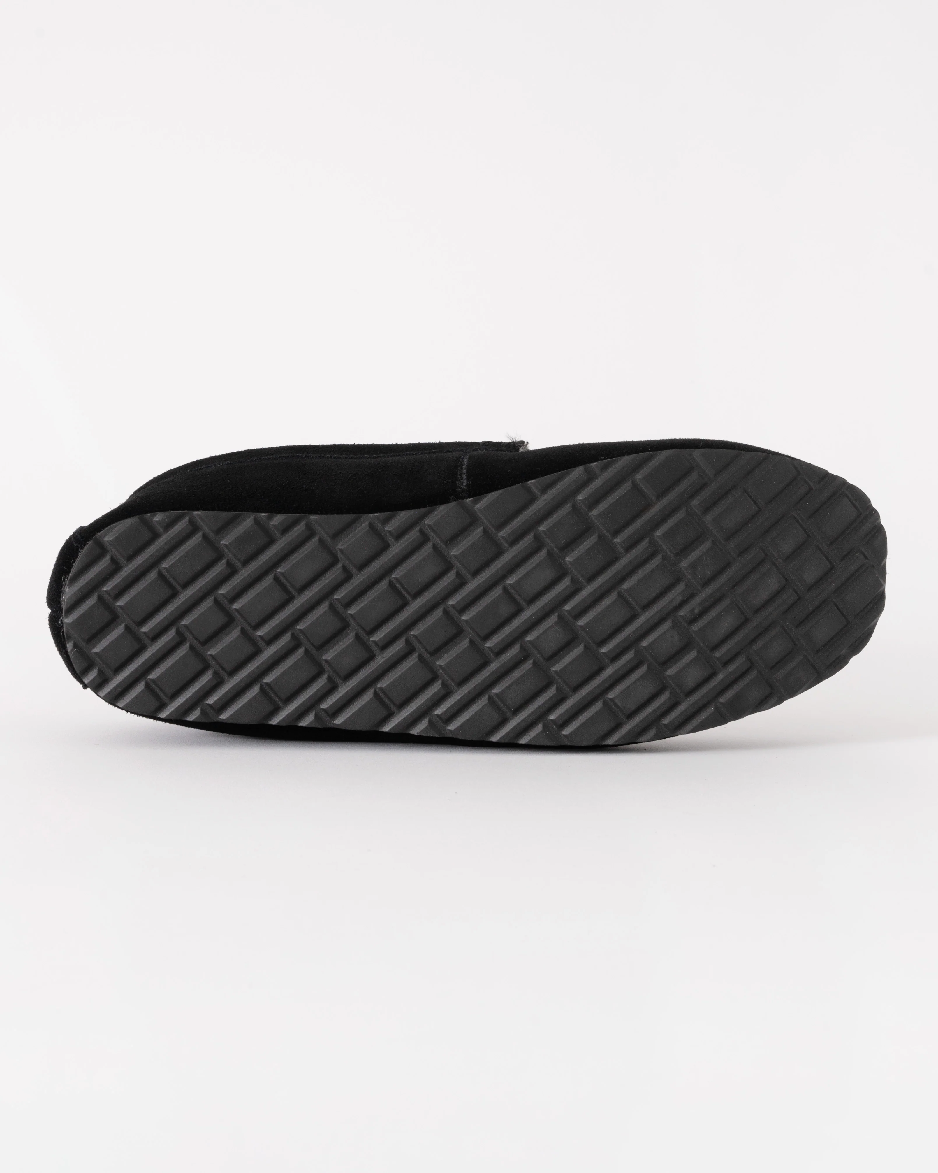 Tommy Hilfiger Suede Shirling Hilfiger Mens House Slippers - Black - Image 4
