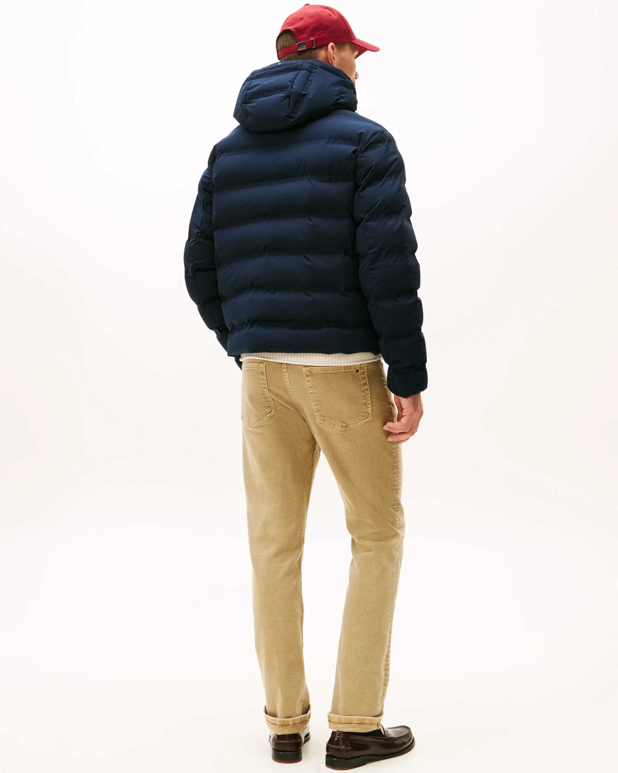 Tommy Hilfiger Tech Heat Sealed Mens Quilted Jacket - Desert Sky - Image 4