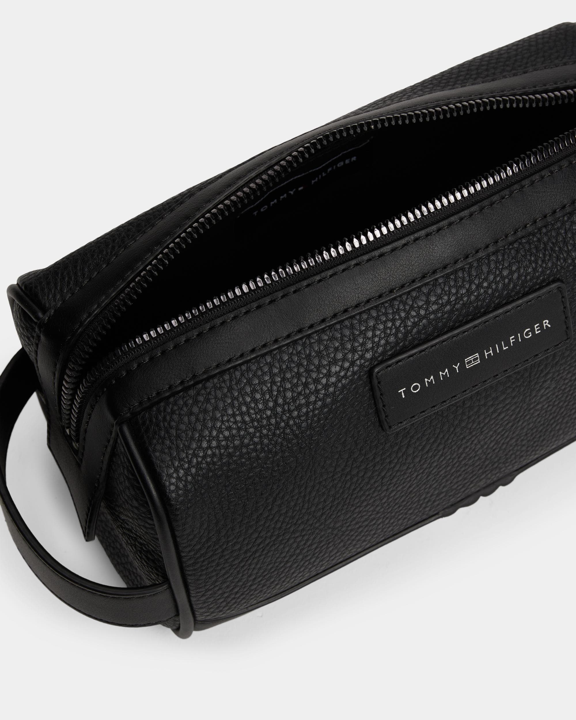 Tommy Hilfiger TH Business Mens PU Washbag - Image 3