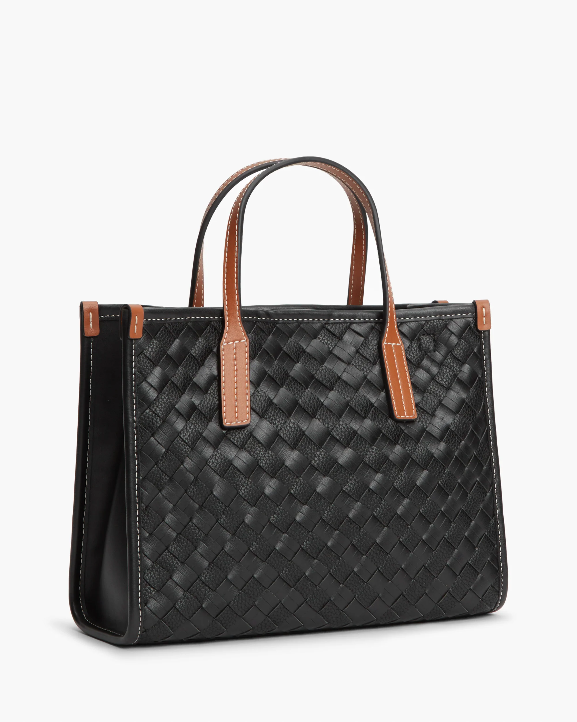 Tommy Hilfiger TH City Womens Mini Tote Bag - Black Mix - Image 5