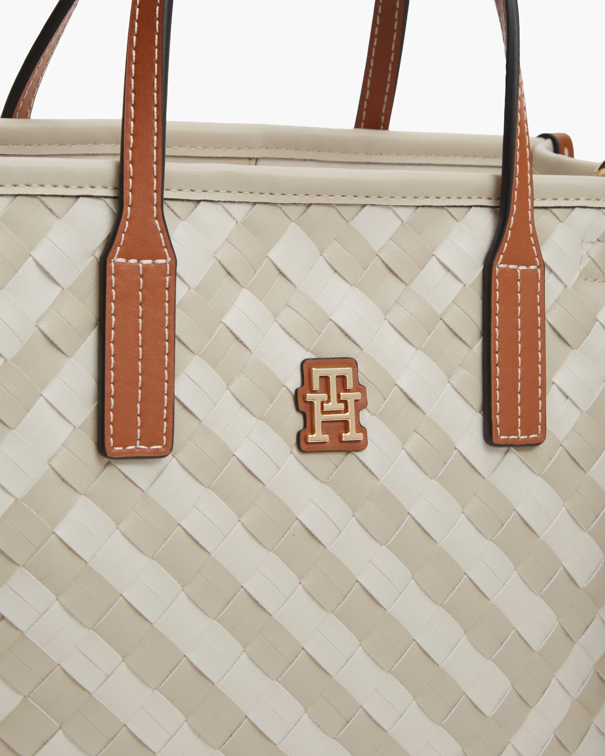 Tommy Hilfiger TH City Womens Mini Tote Bag - Neutral Mix - Image 3