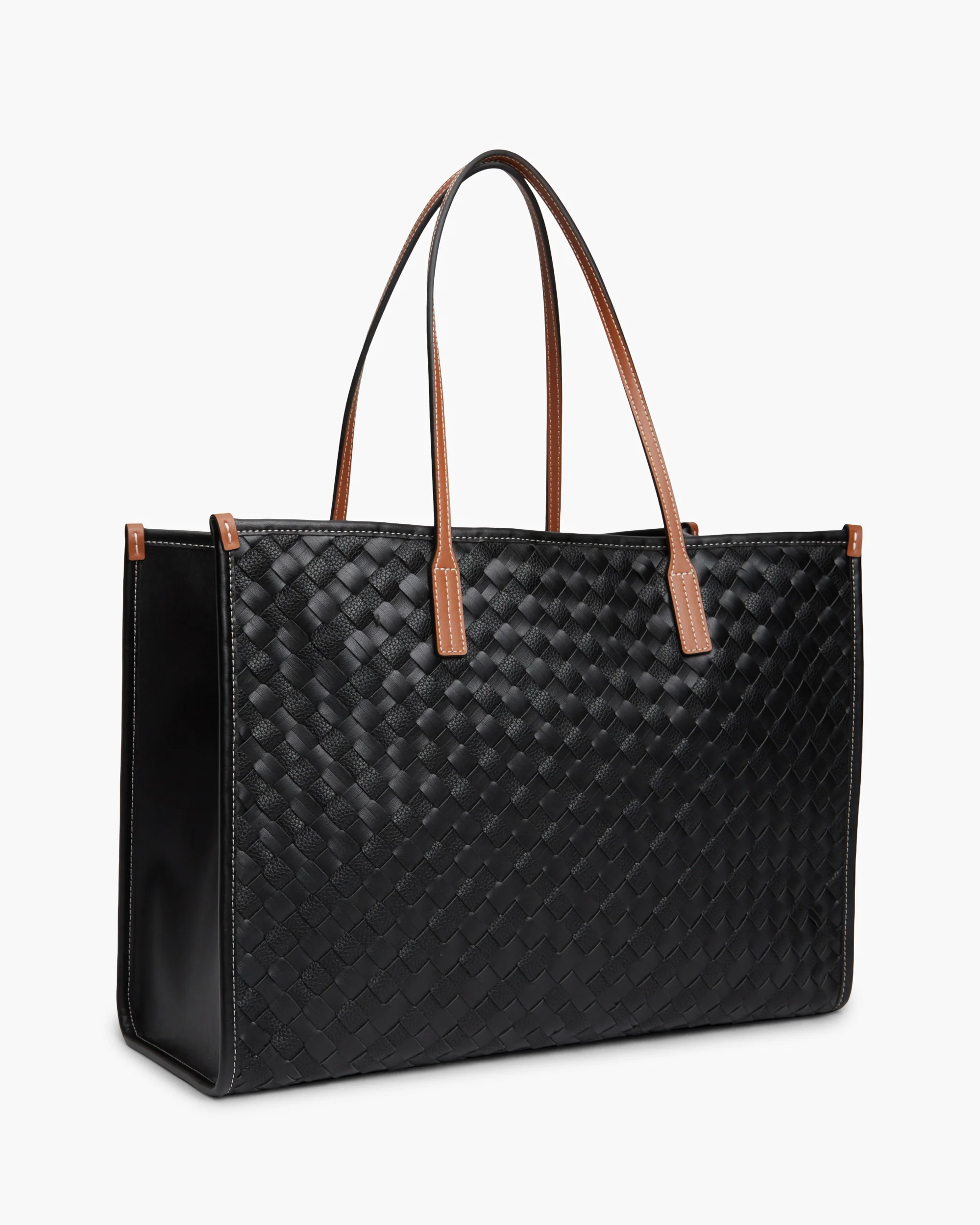 Tommy Hilfiger TH City Womens Tote Bag - Black Mix - Image 5