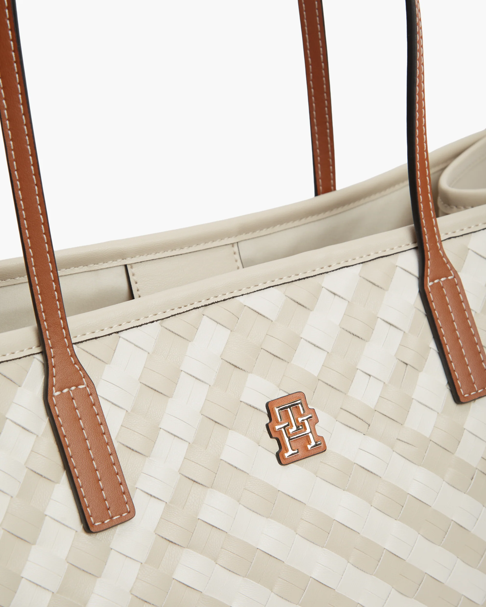 Tommy Hilfiger TH City Womens Tote Bag - Neutral Mix - Image 3