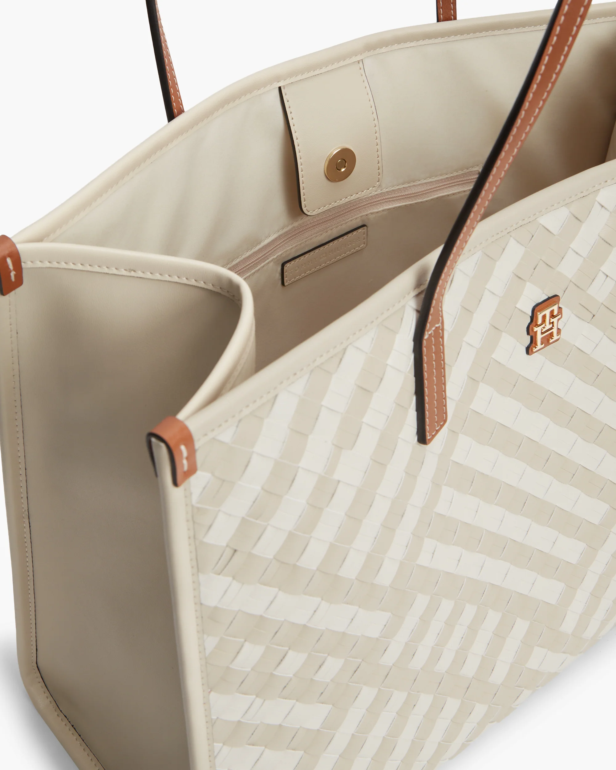 Tommy Hilfiger TH City Womens Tote Bag - Neutral Mix - Image 4