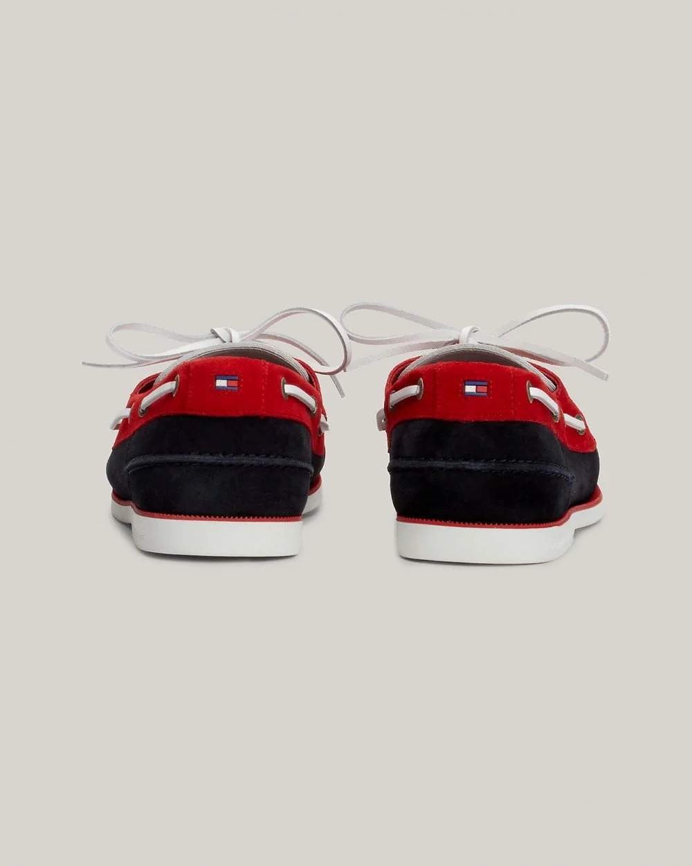 Tommy Hilfiger TH Core Colour Block Mens Suede Boat Shoes - Image 4