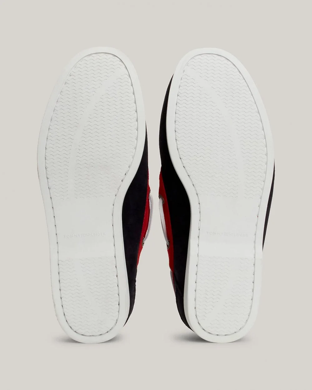 Tommy Hilfiger TH Core Colour Block Mens Suede Boat Shoes - Image 5