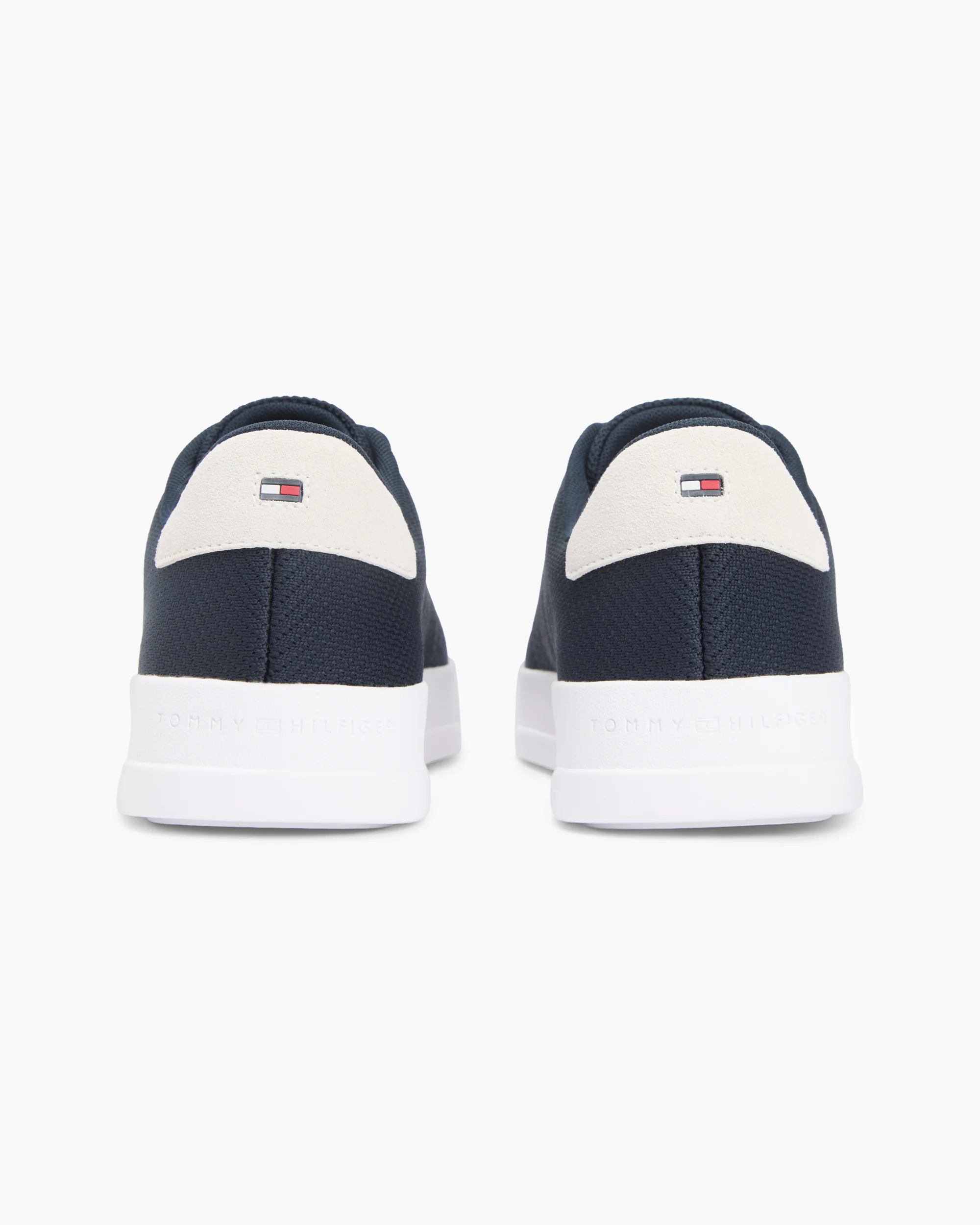 Tommy Hilfiger TH Court Knit Mens Trainers - Desert Sky - Image 4