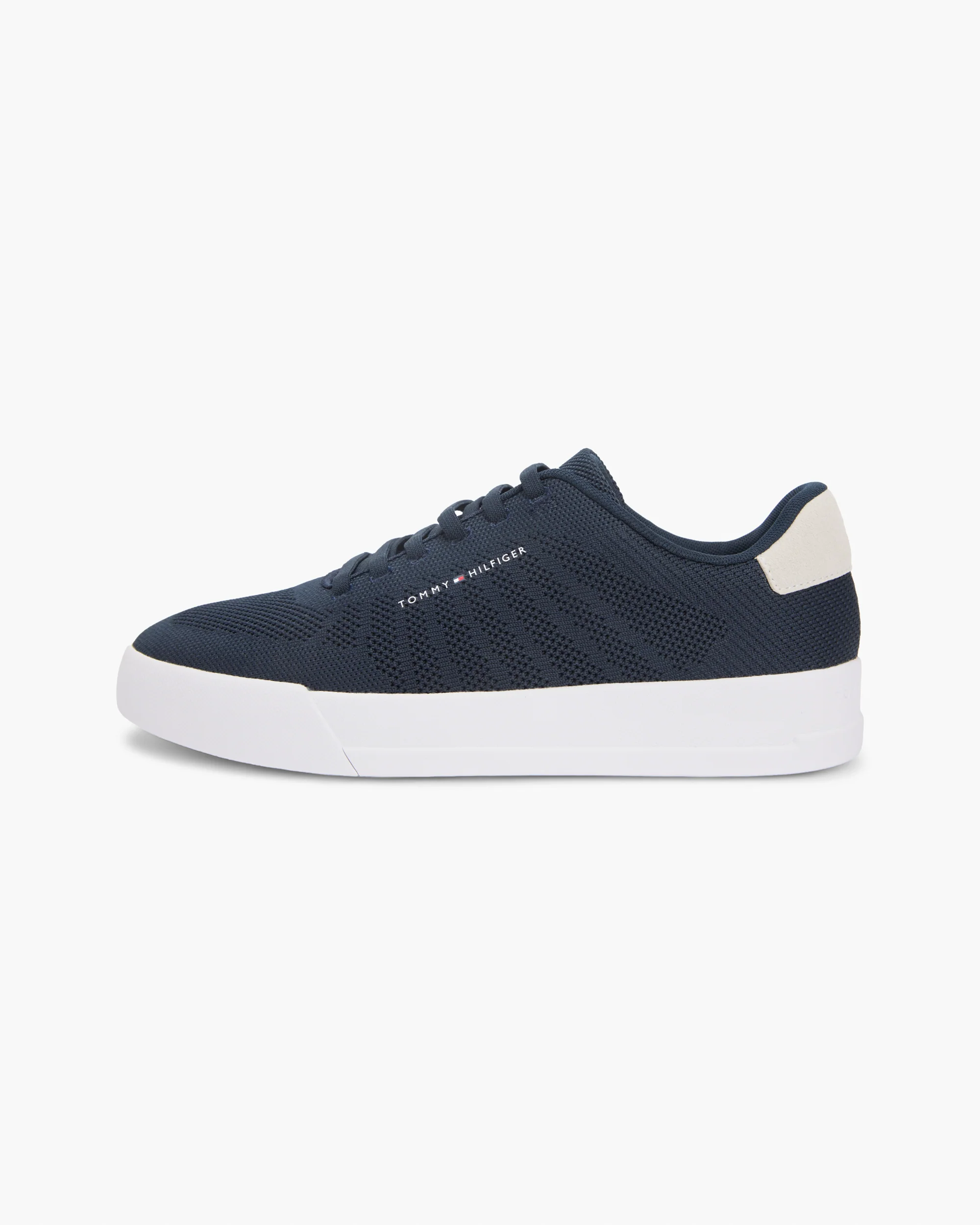 Tommy Hilfiger TH Court Knit Mens Trainers - Desert Sky - Image 5