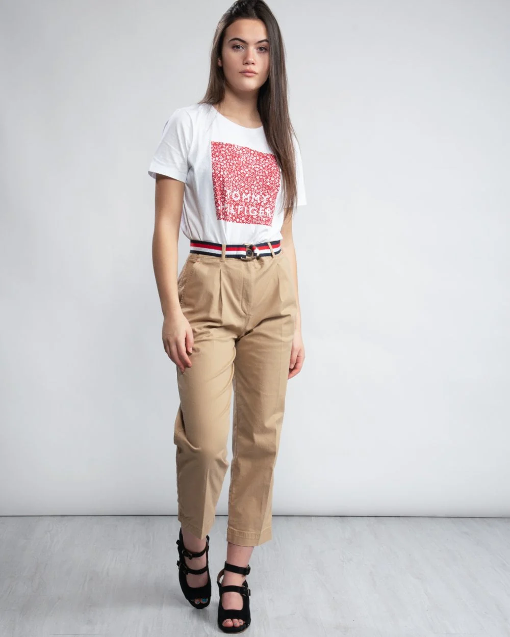 Tommy Hilfiger Th Essential Pleated Womens Chino - Image 3