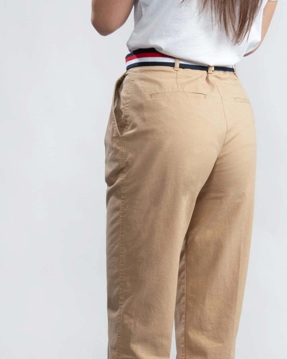 Tommy Hilfiger Th Essential Pleated Womens Chino - Image 6