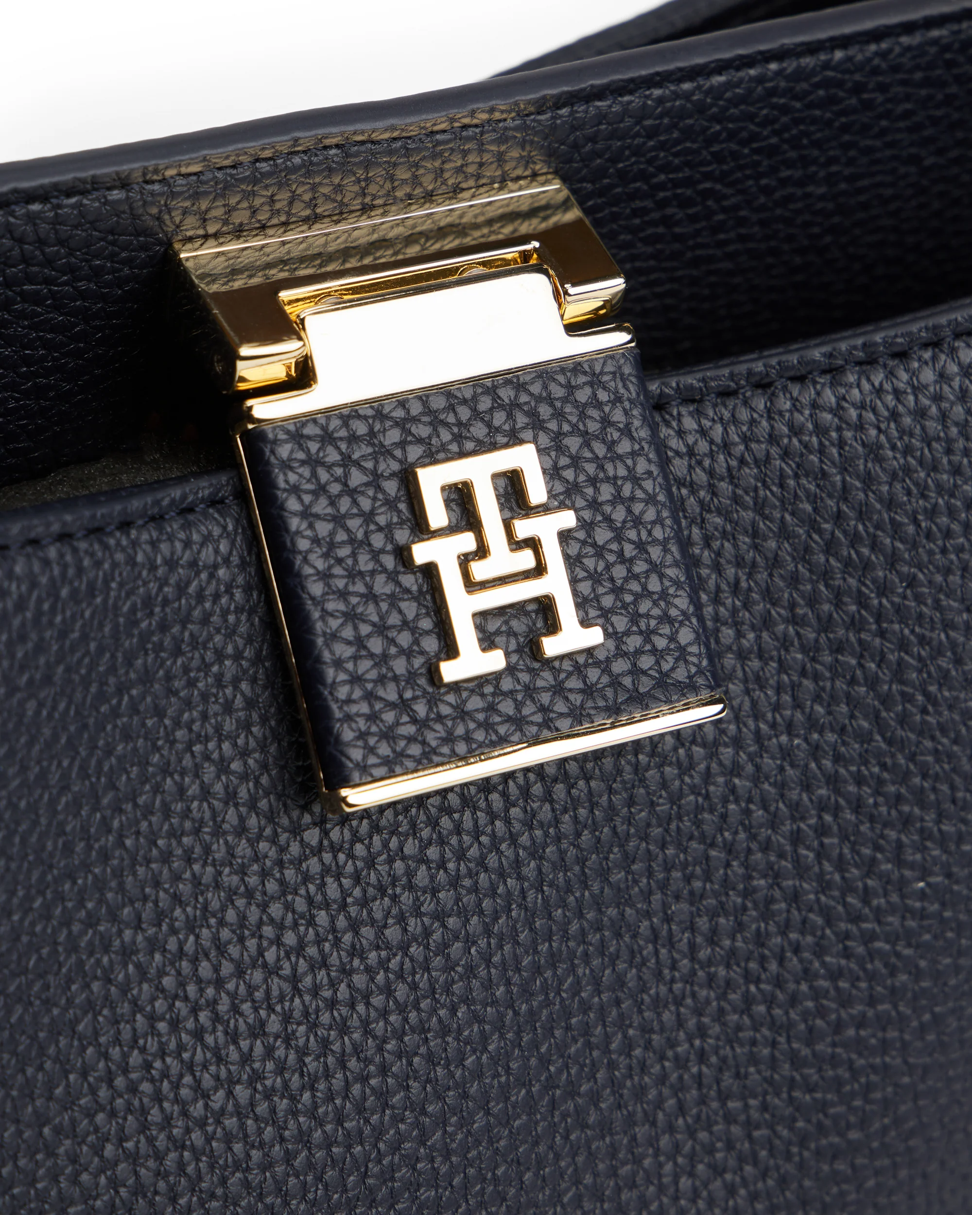 Tommy Hilfiger TH Her Corp Medium Womens Satchel - Space Blue - Image 4