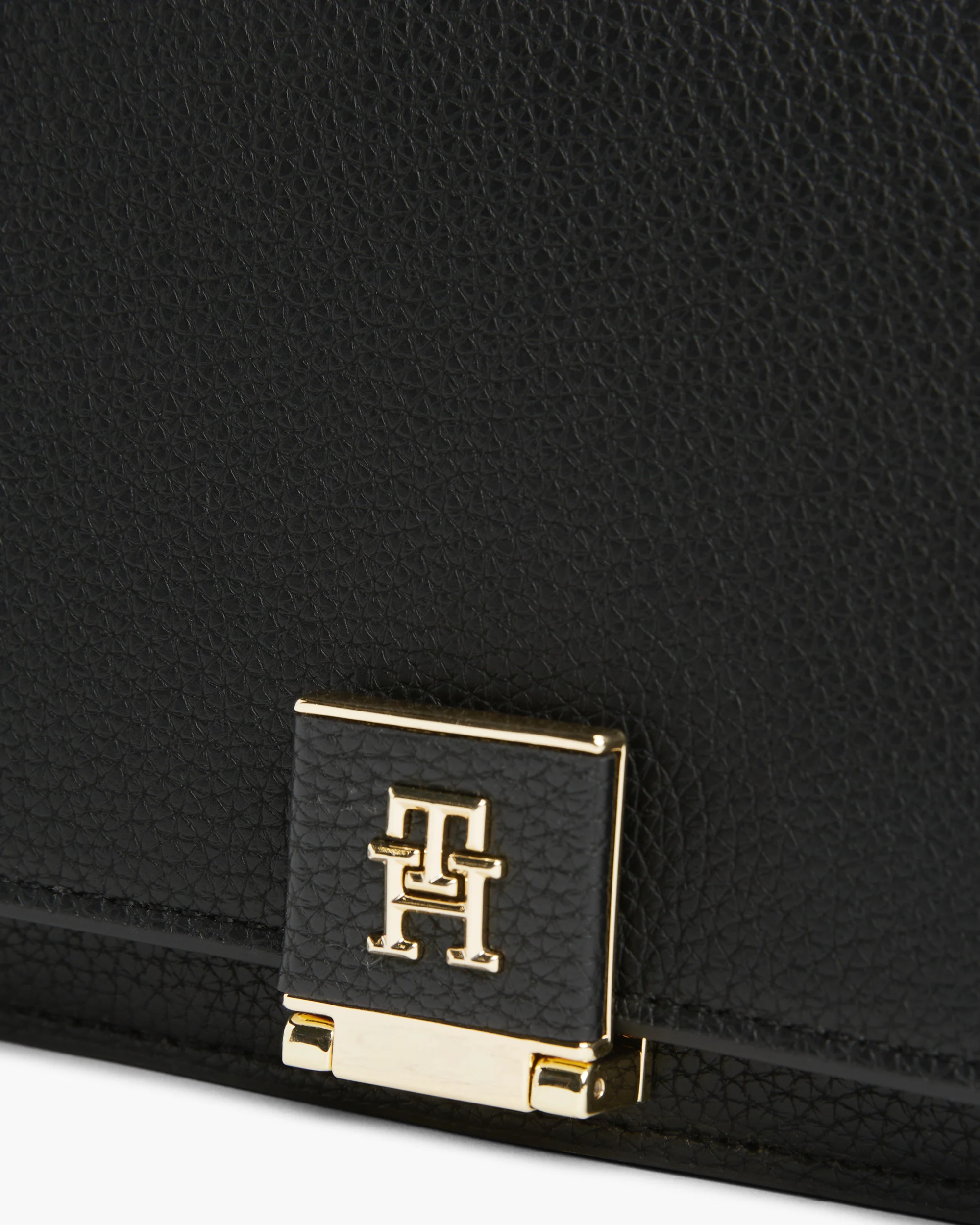 Tommy Hilfiger TH Her Womens Chain Crossover Bag - Black - Image 3