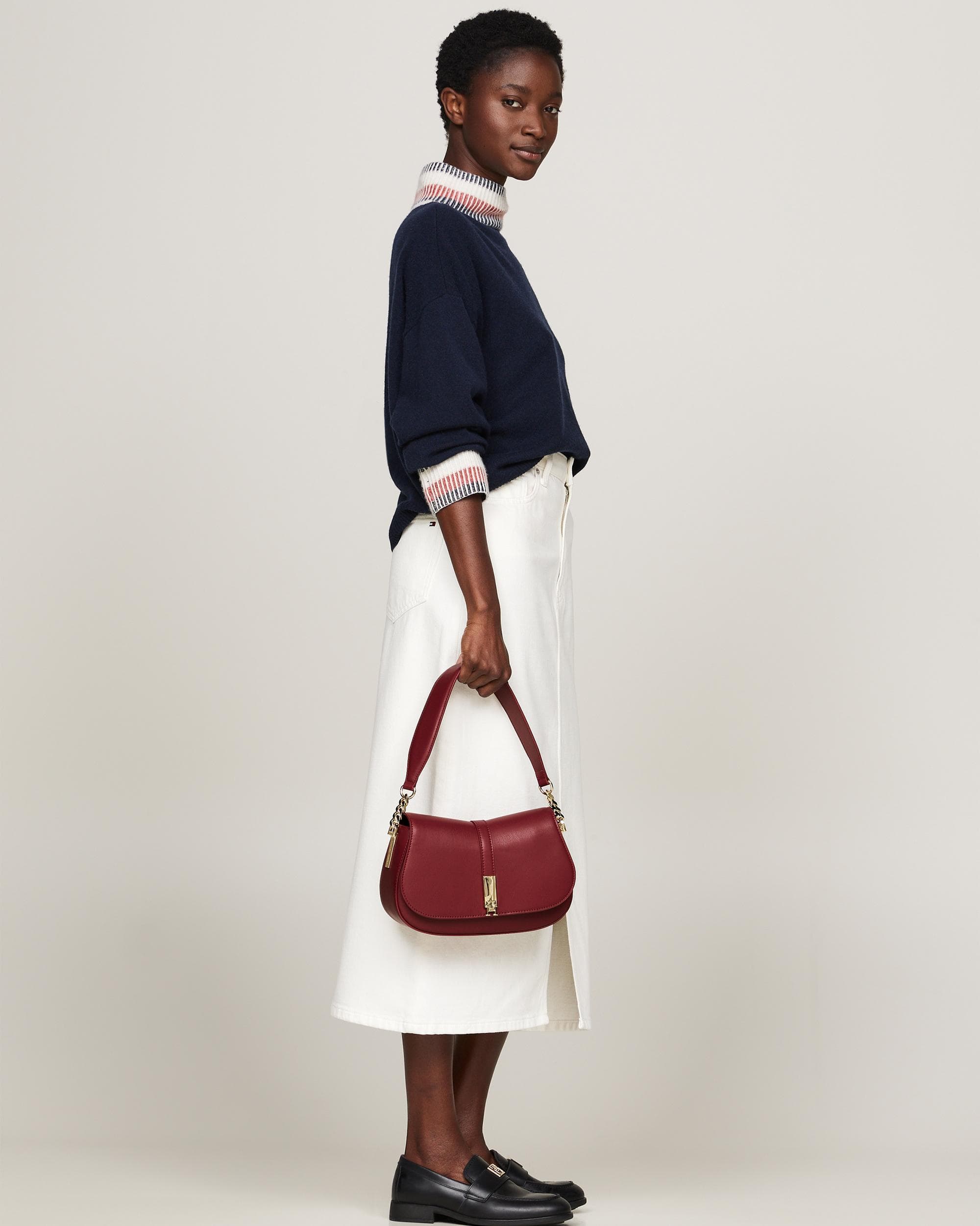 Tommy Hilfiger TH Heritage Womens Saddle Bag - Image 7
