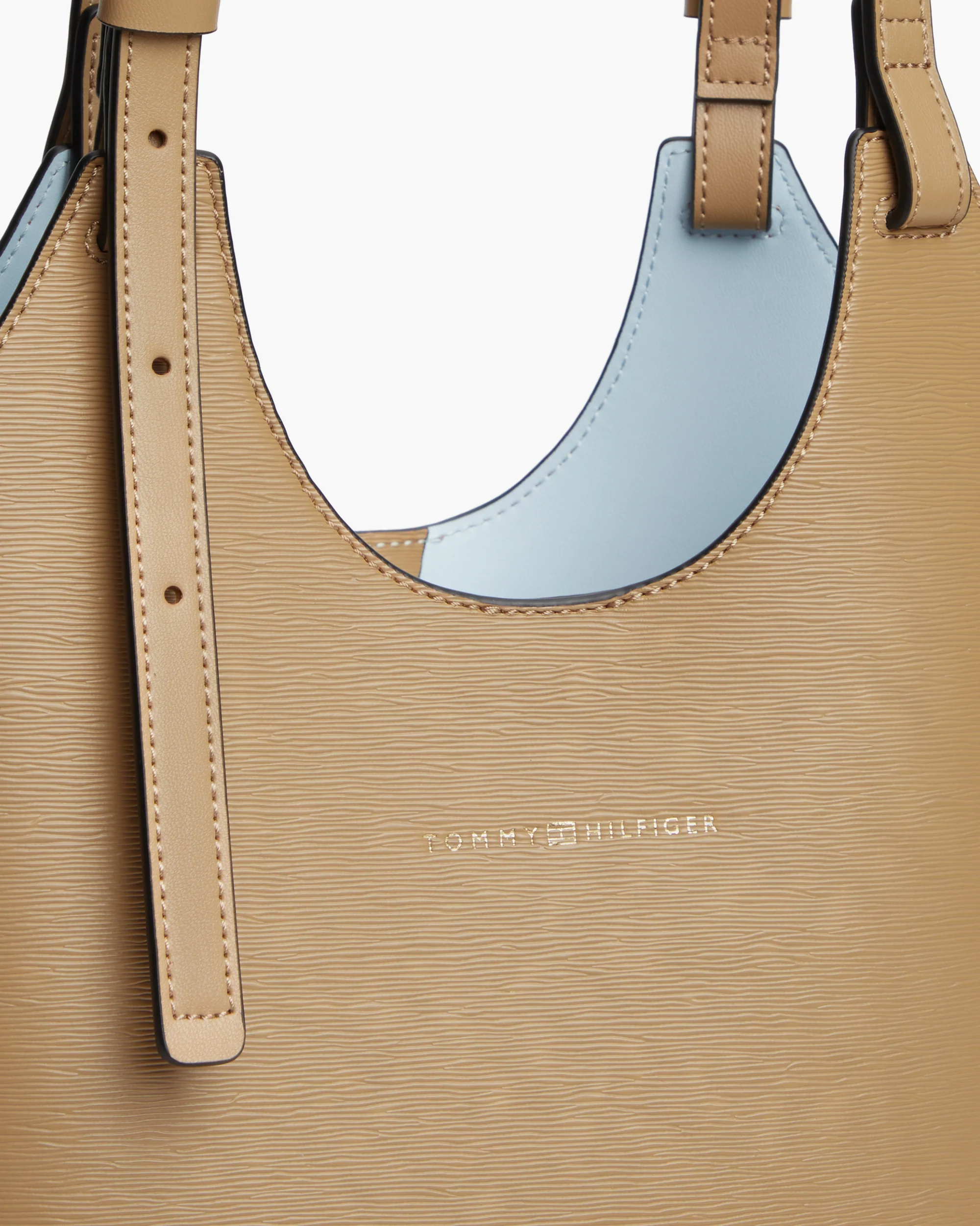 Tommy Hilfiger TH Modern Womens Mini Tote Bag - Safari Canvas - Image 3