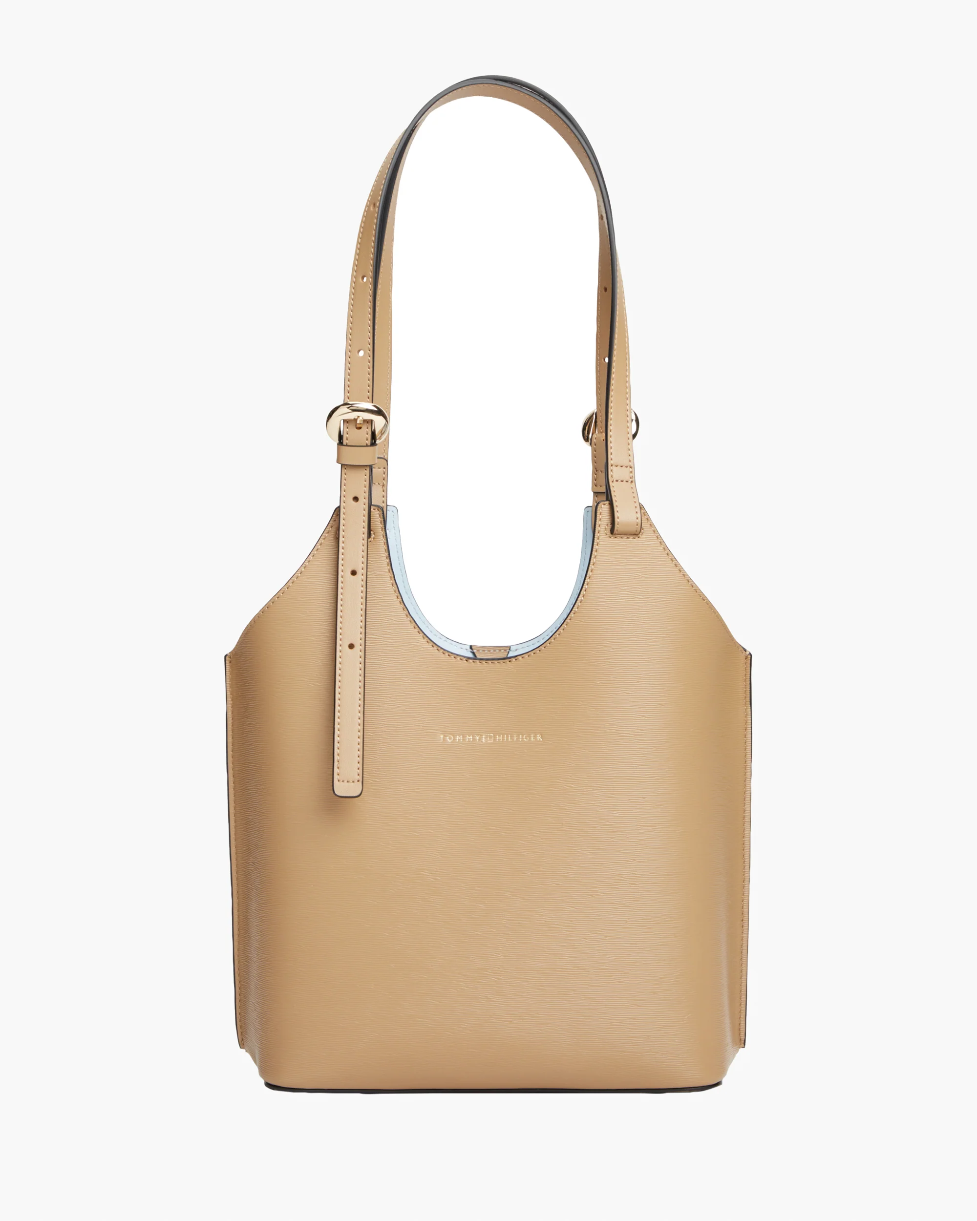 Tommy Hilfiger TH Modern Womens Mini Tote Bag - Safari Canvas - Image 5
