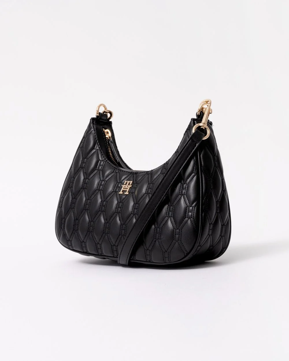 Tommy Hilfiger TH Refined Quilted Womens Crossover Bag - Image 3