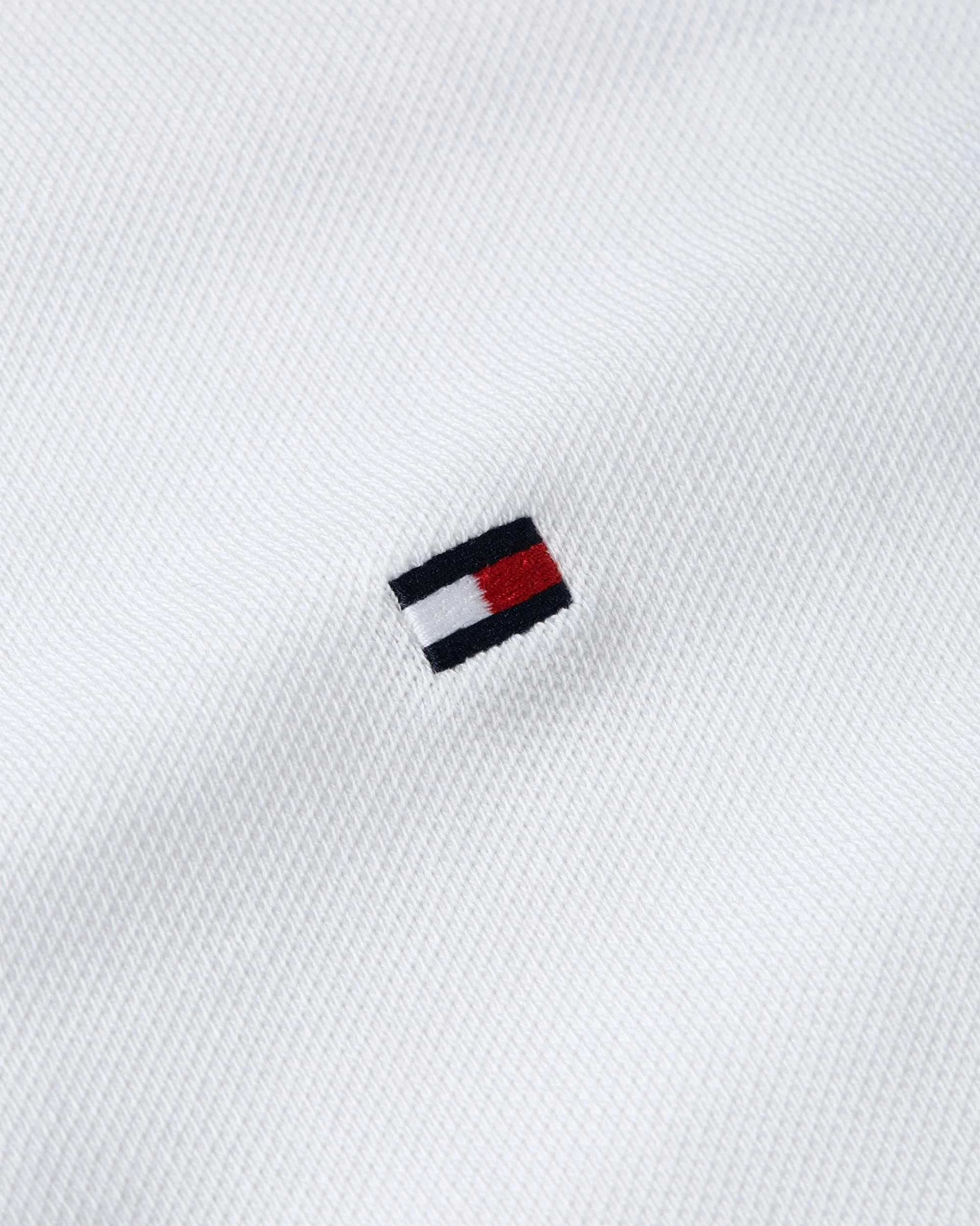 Tommy Hilfiger Tipped Mens Slim Fit Polo - White - Image 6