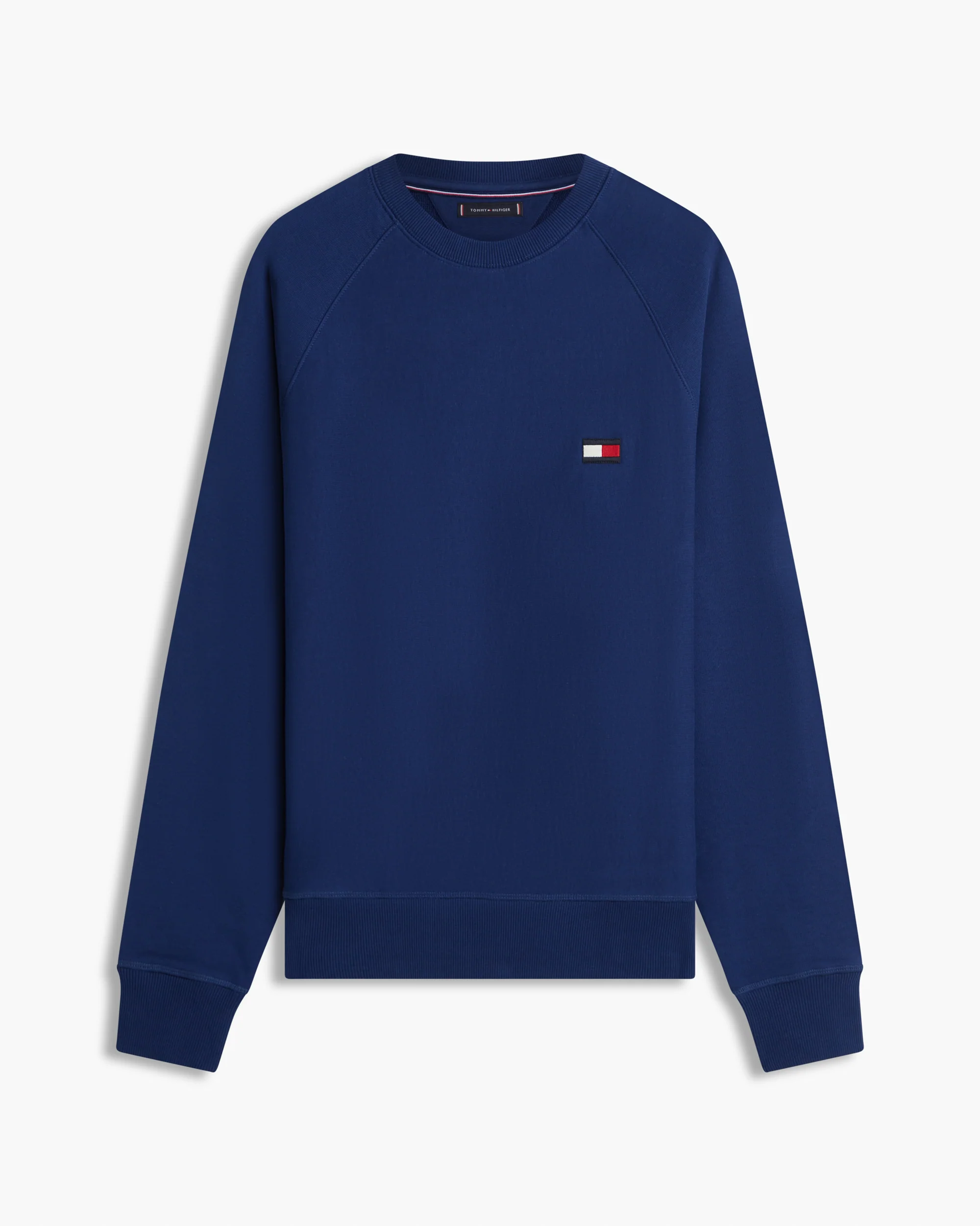 Tommy Hilfiger Tommy Flag Elevated Mens Sweatshirt - Carbon Navy - Image 5