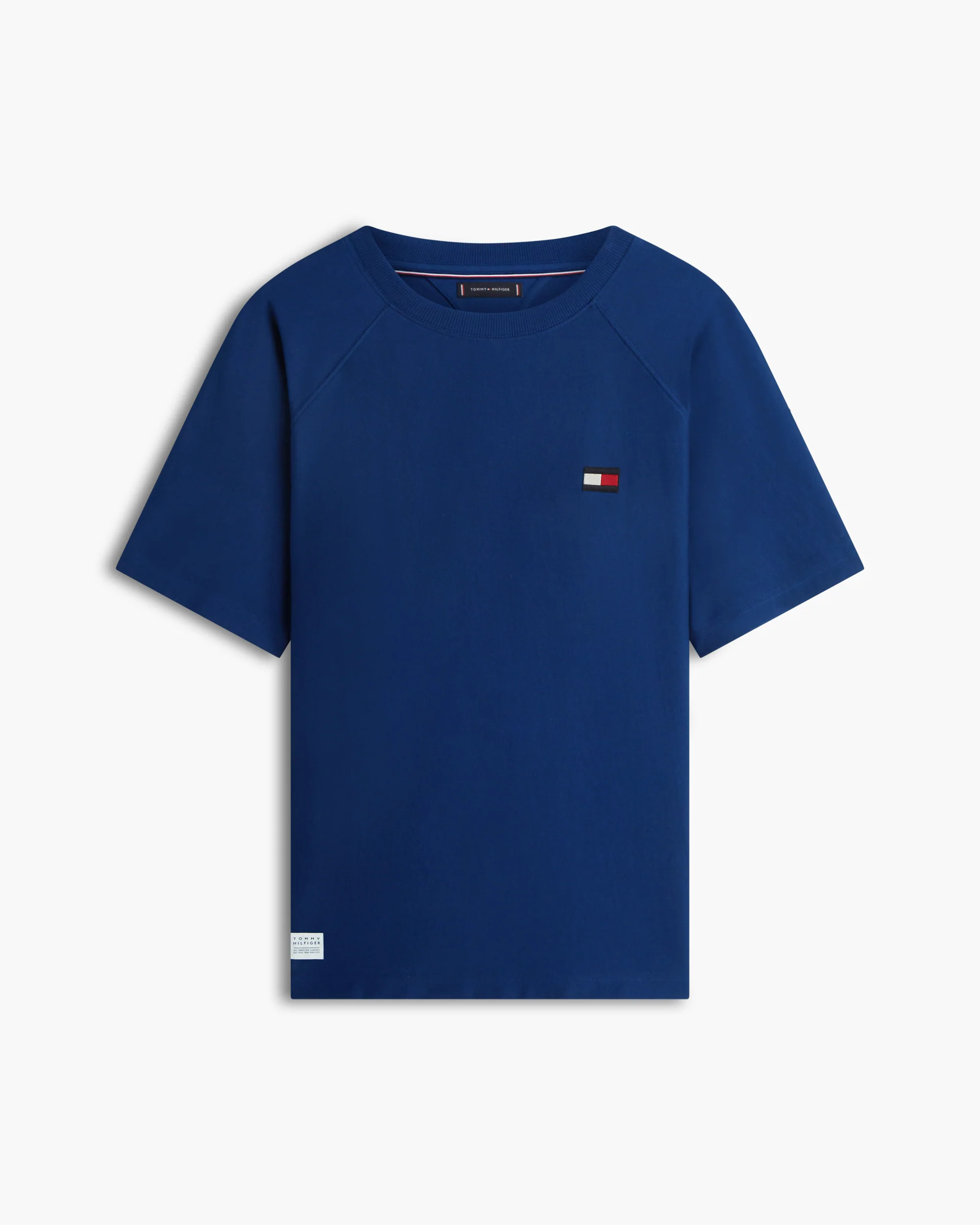 Tommy Hilfiger Tommy Flag Elevated Mens T-Shirt - Carbon Navy - Image 5
