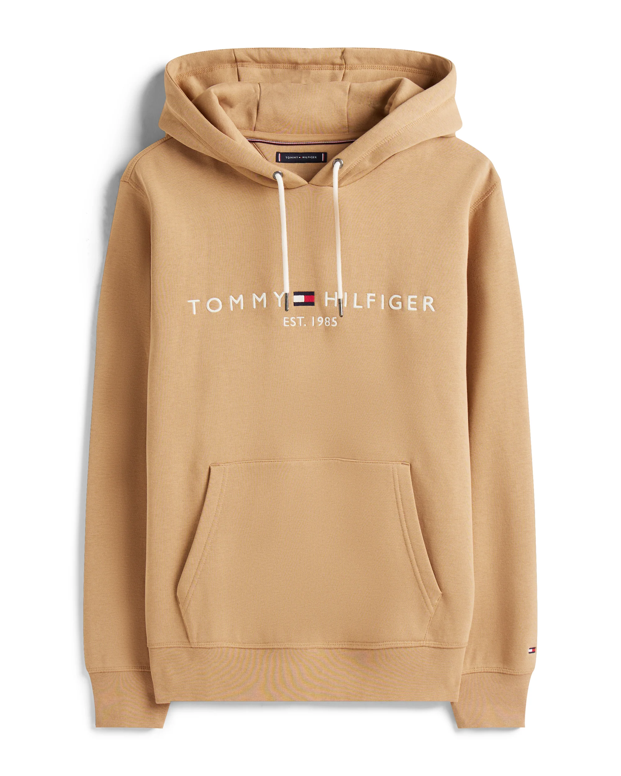 Tommy Hilfiger Tommy Logo Flex Fleece Hoodie - Timeless Camel - Image 5